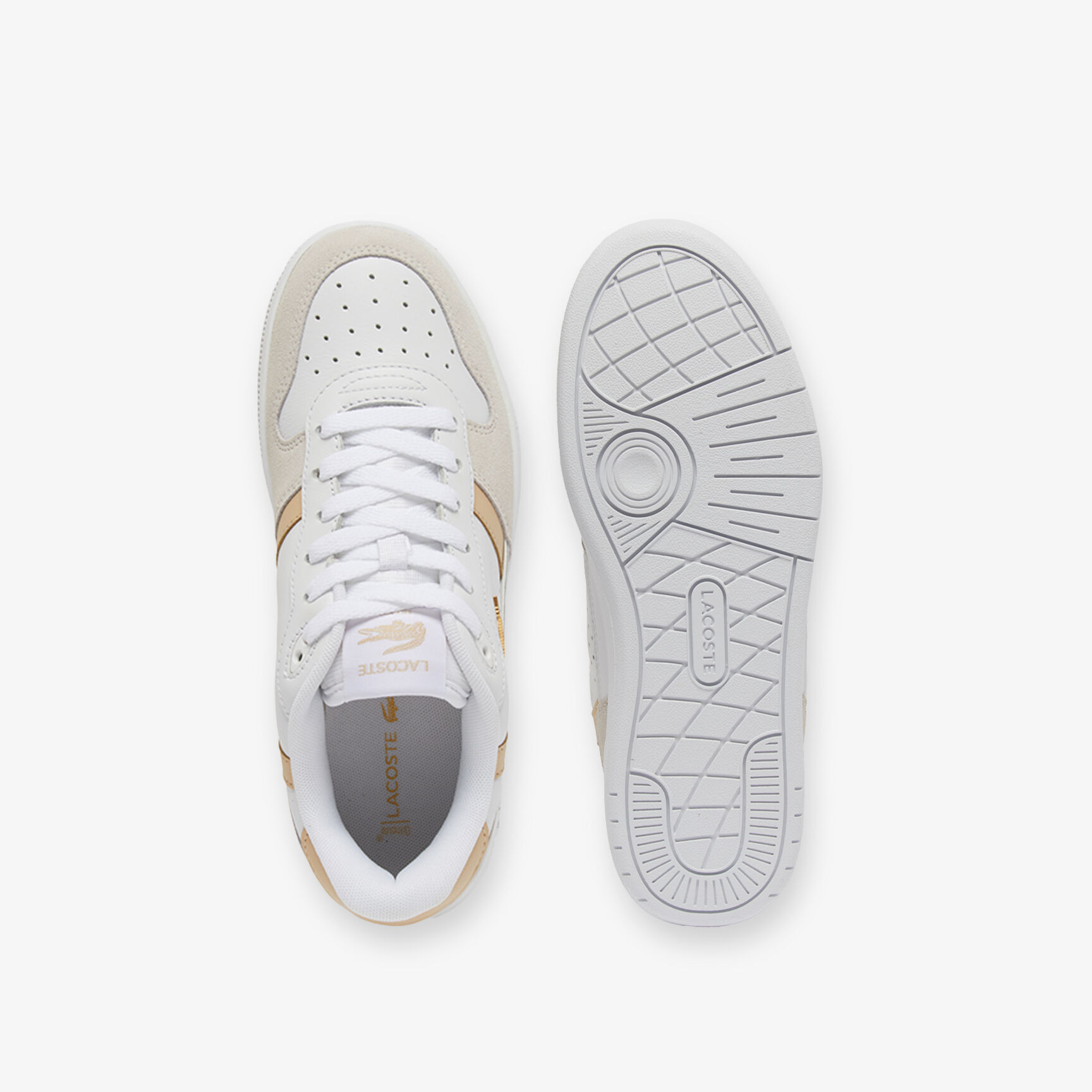 Women's T-Clip Set Leather Sneakers