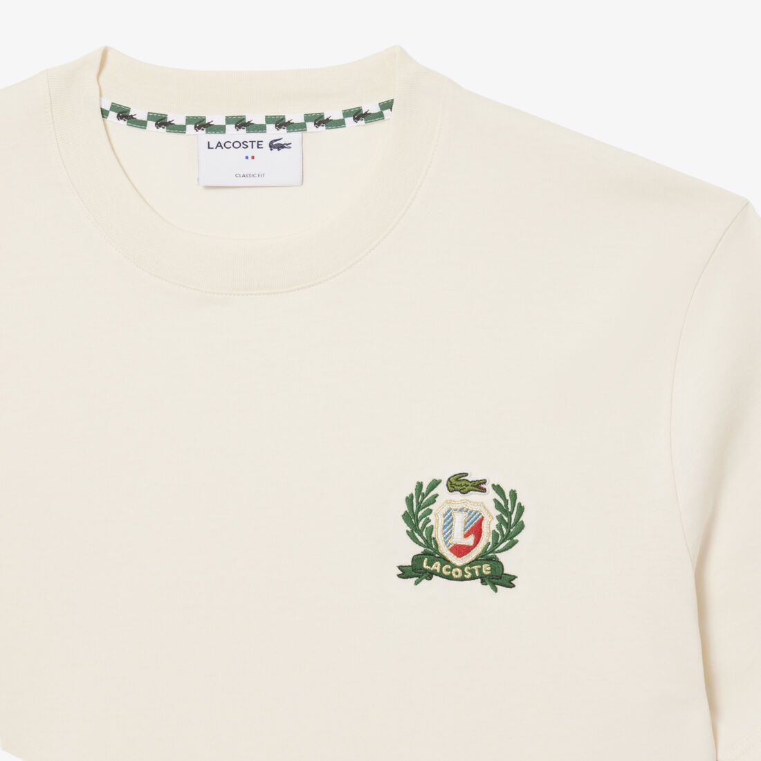 French Made Embroidered Badge T-shirt French Made Embroidered Badge T-shirt