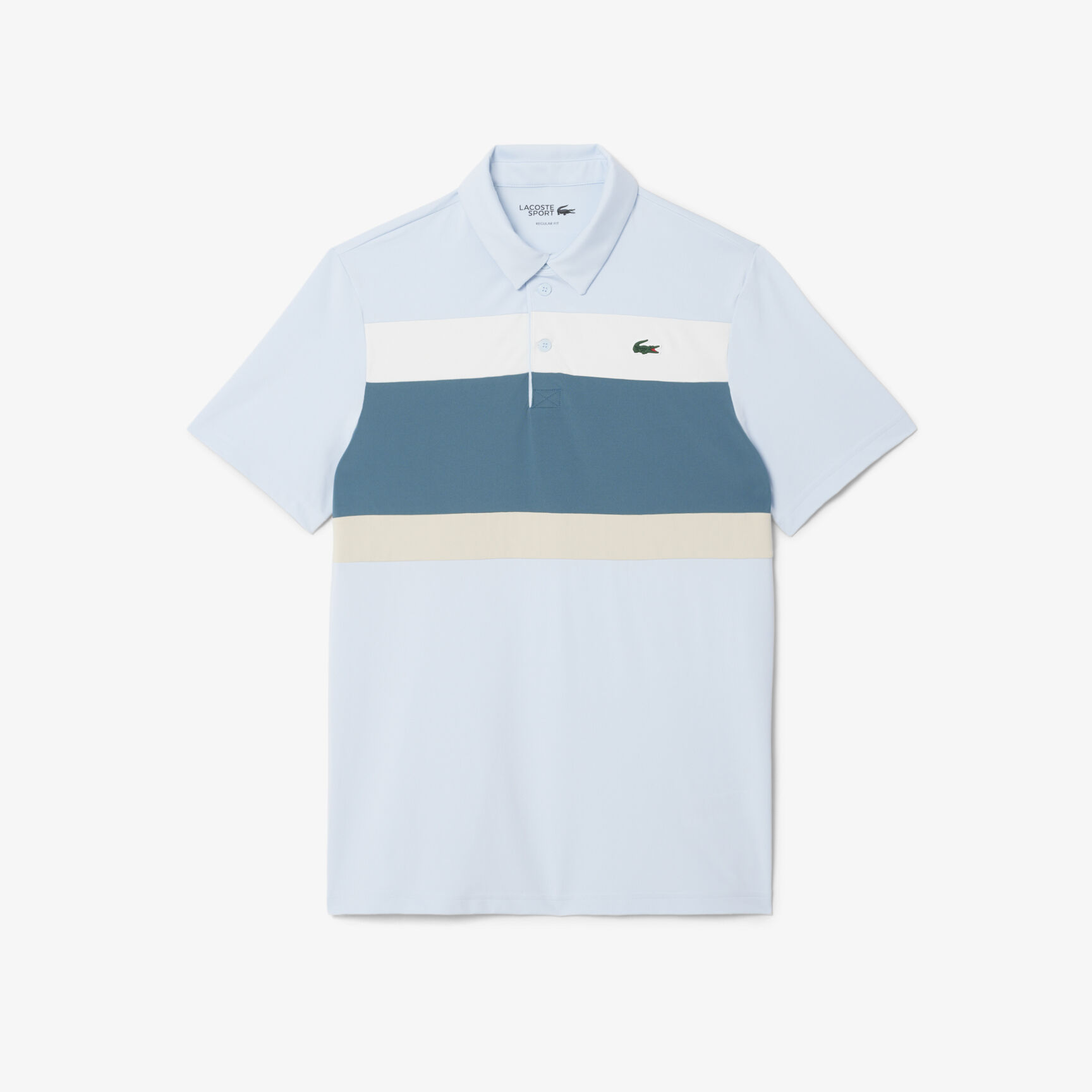 قميص بولو جولف بقصّة عادية وملون