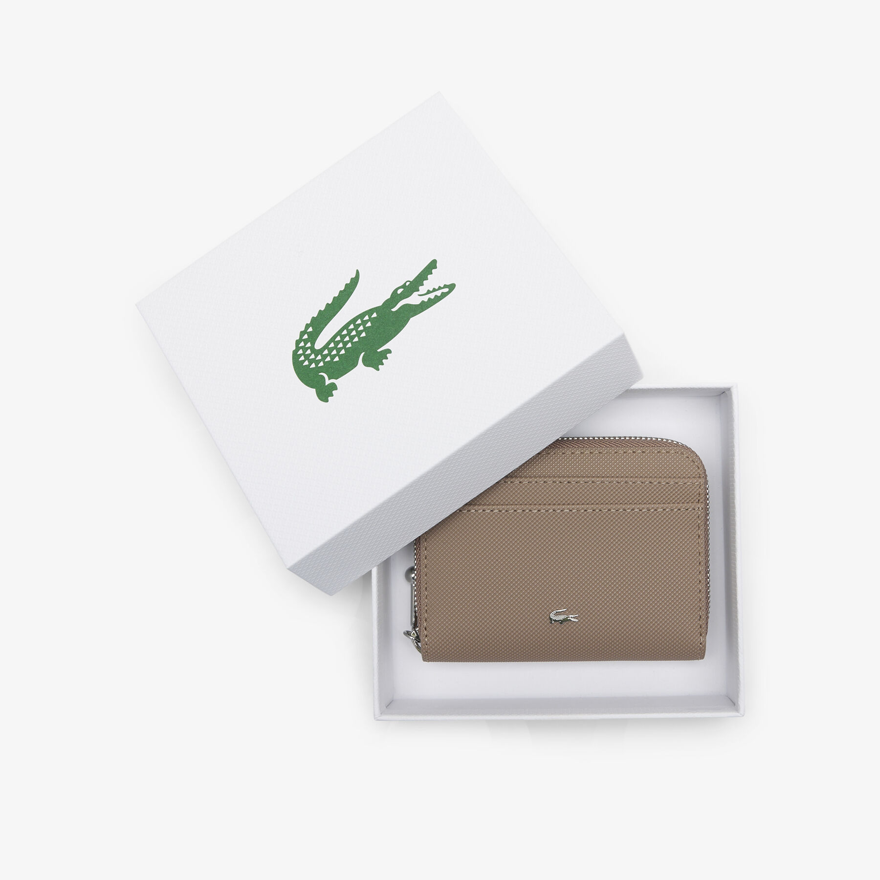 lacoste daily city small zipped billfold