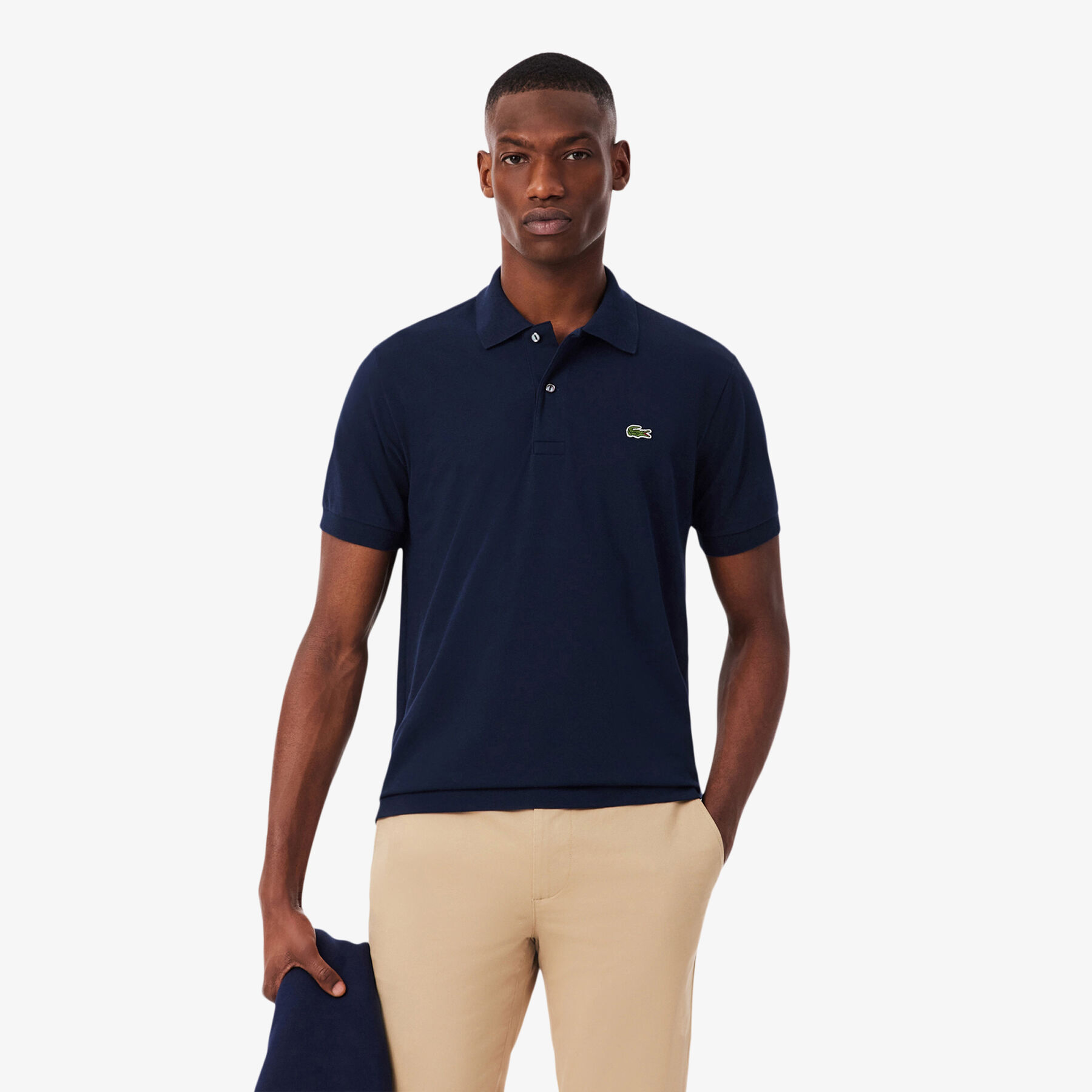 lacoste classic fit l 12 12 light pique polo shirt