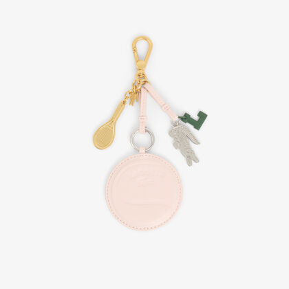 lacoste tennis racket mirror l charms key ring