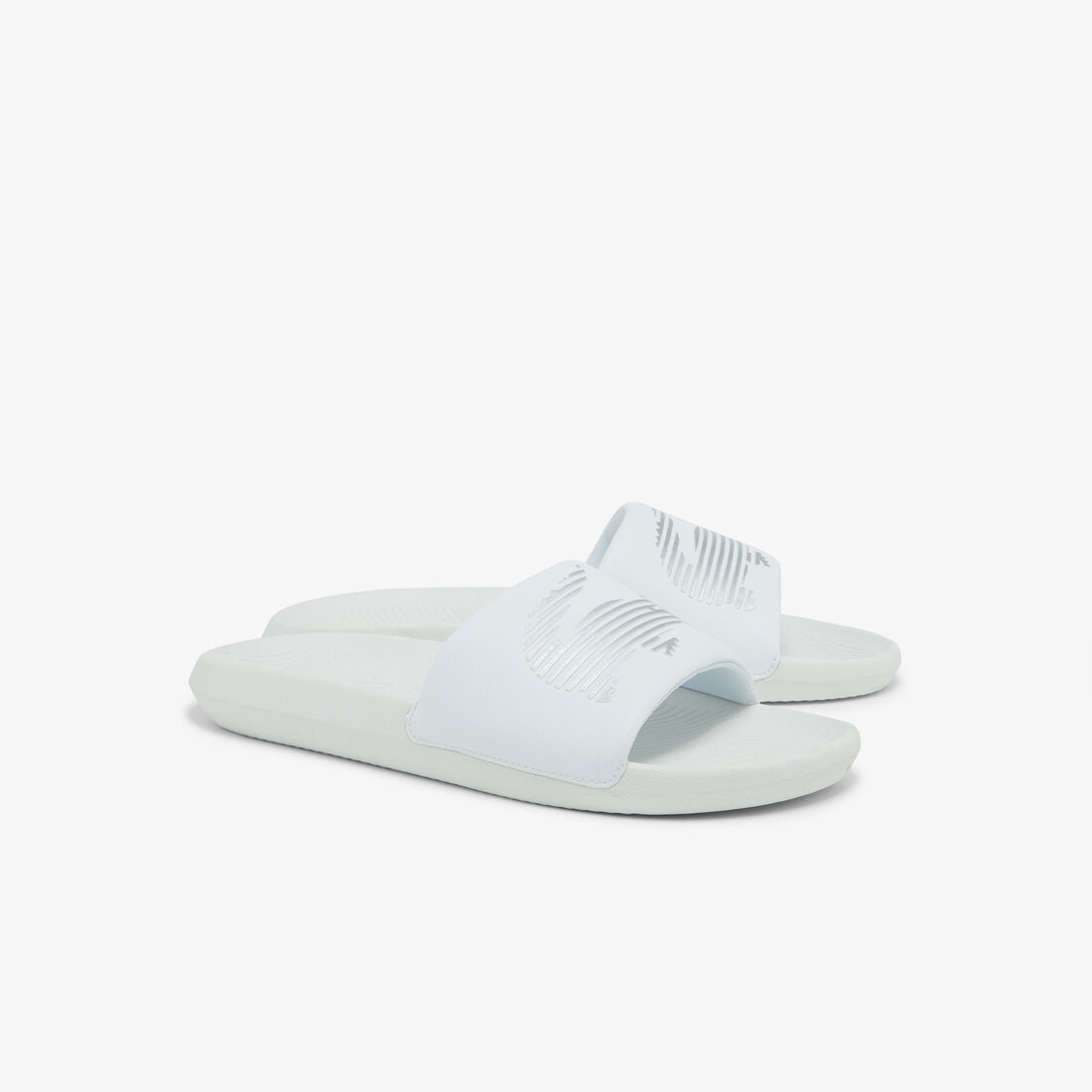 Men's Croco Synthetic Metallic Slides Men's Croco Synthetic Metallic Slides