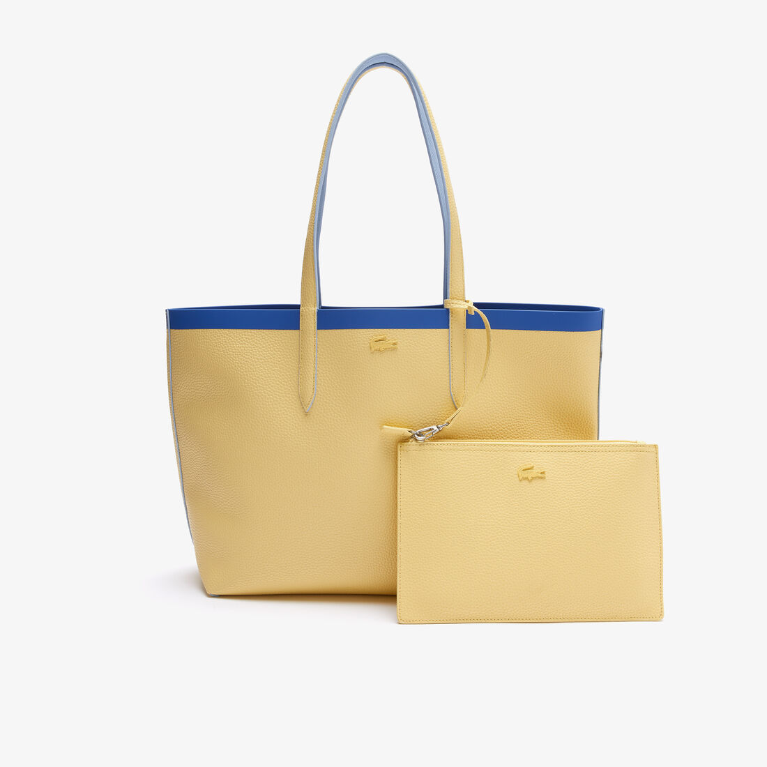 Women's Anna Reversible Contrast Band Coated Canvas Tote Bag Women's Anna Reversible Contrast Band Coated Canvas Tote Bag