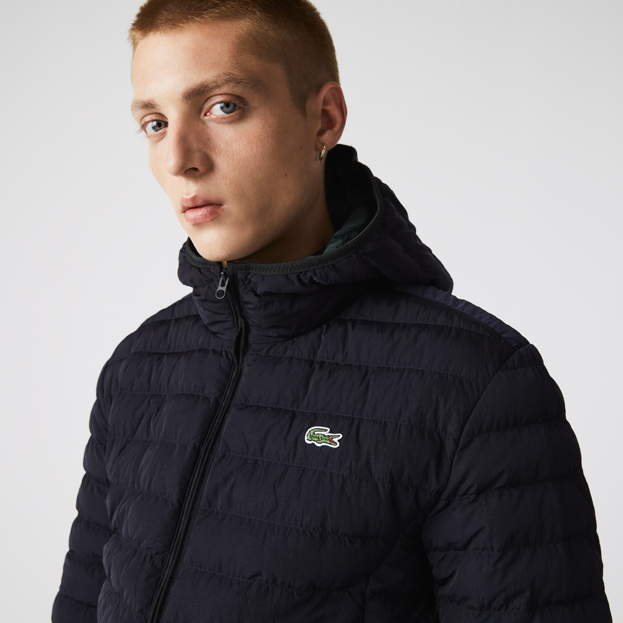 Lacoste puffer coat on sale