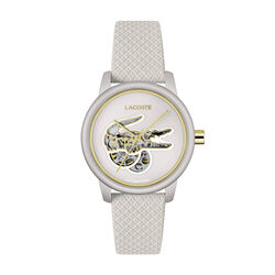 L.12.12 Platinum Dial Women's Watch