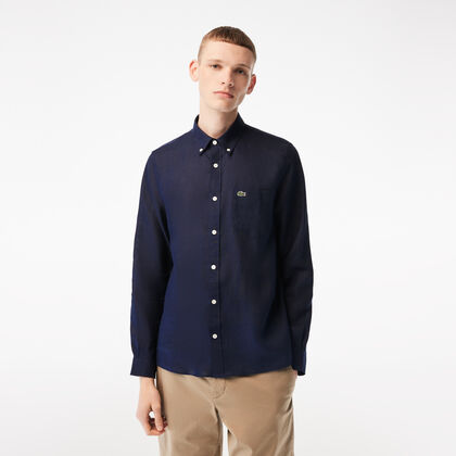 Men's Lacoste Linen Shirt