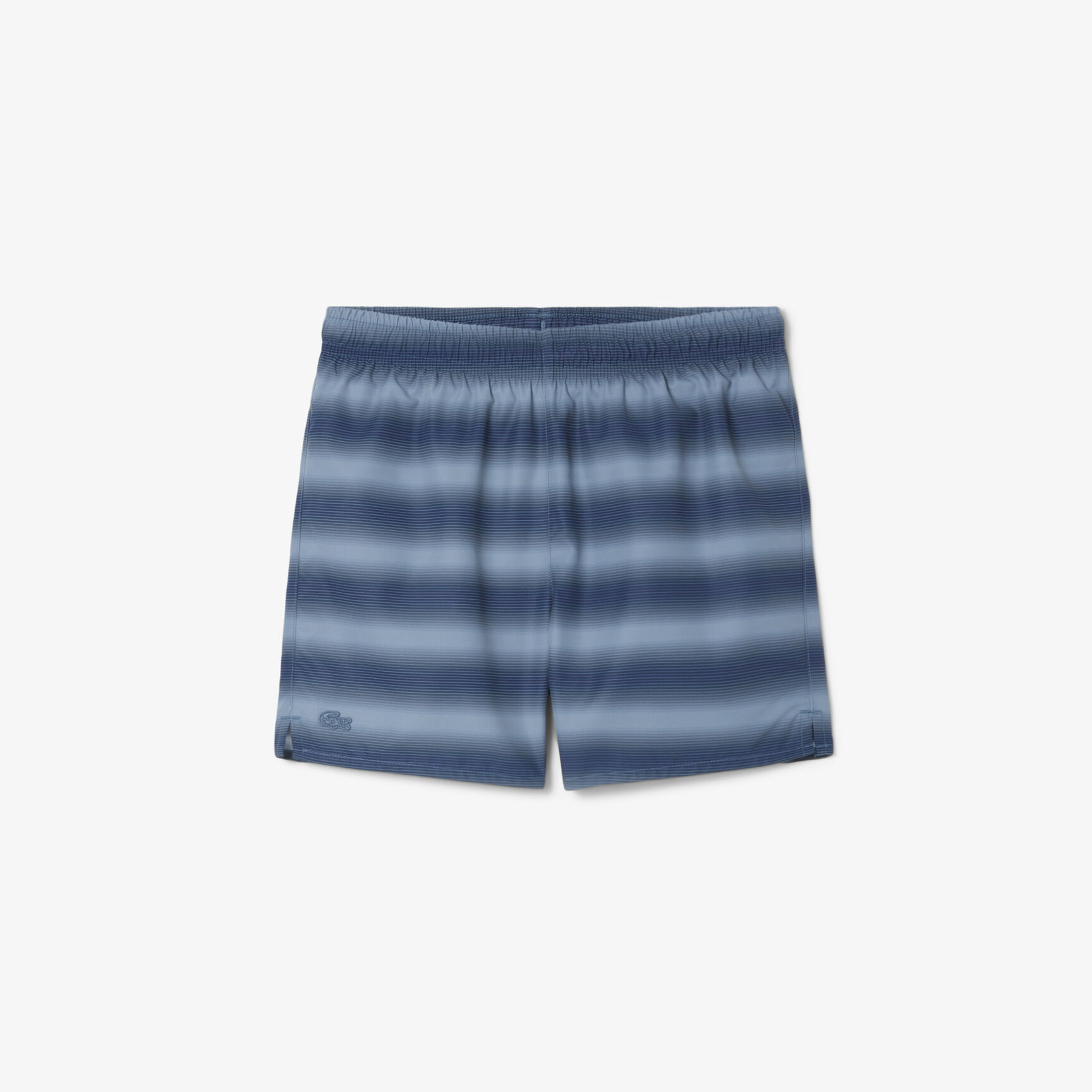 Striped Taffeta Swim Trunks