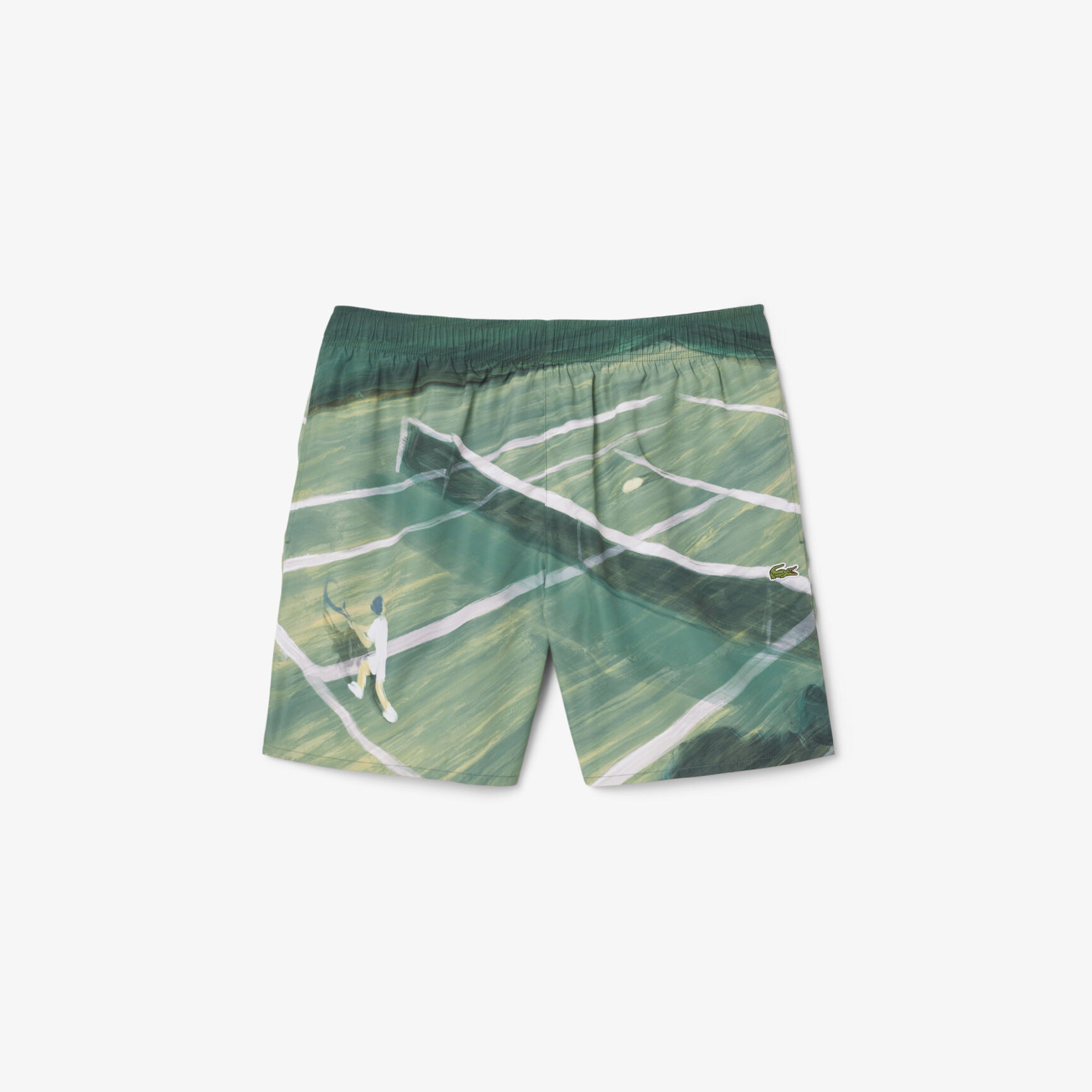 Mid Length Quick-Dry Swim Trunks