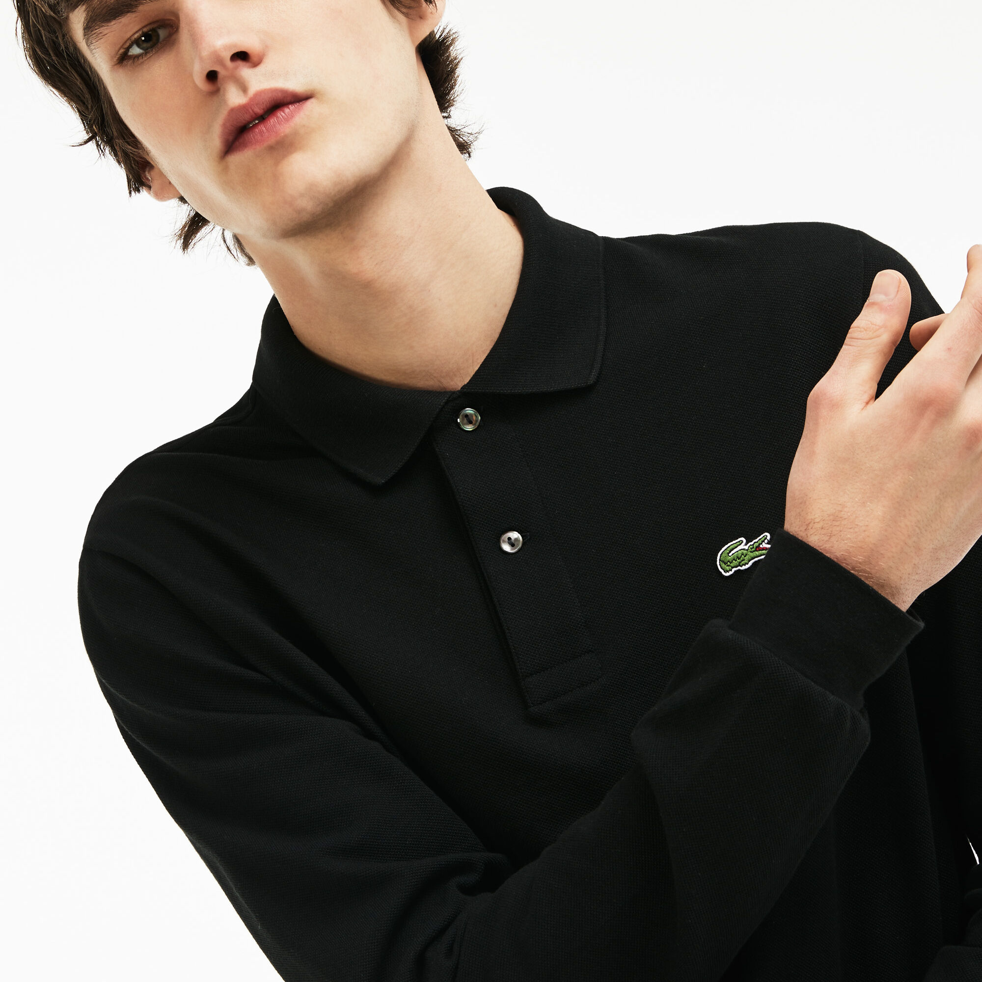 Long-sleeve Lacoste Classic Fit L.12.12 Polo Shirt Long-sleeve Lacoste Classic Fit L.12.12 Polo Shirt