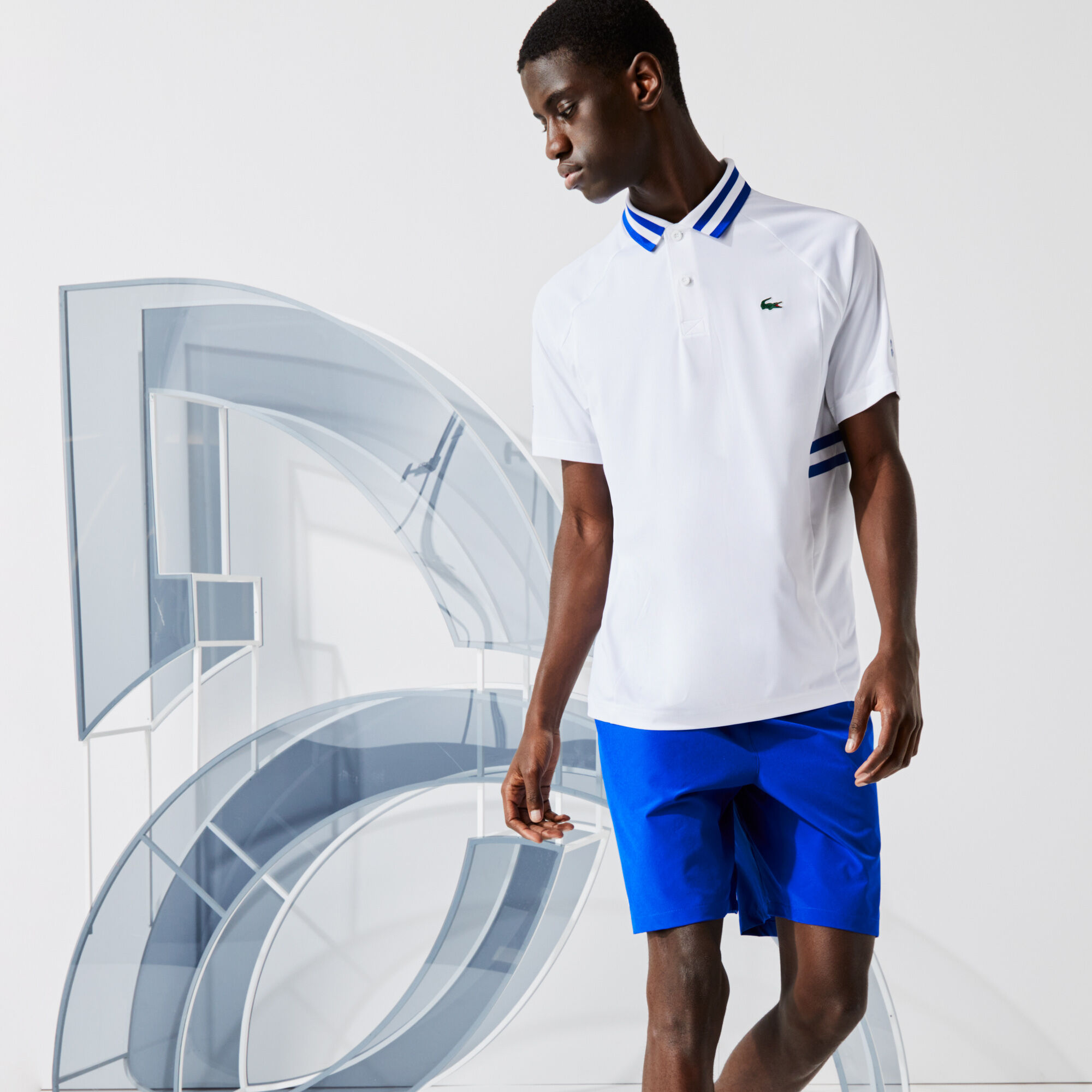 Novak djokovic top lacoste shirt