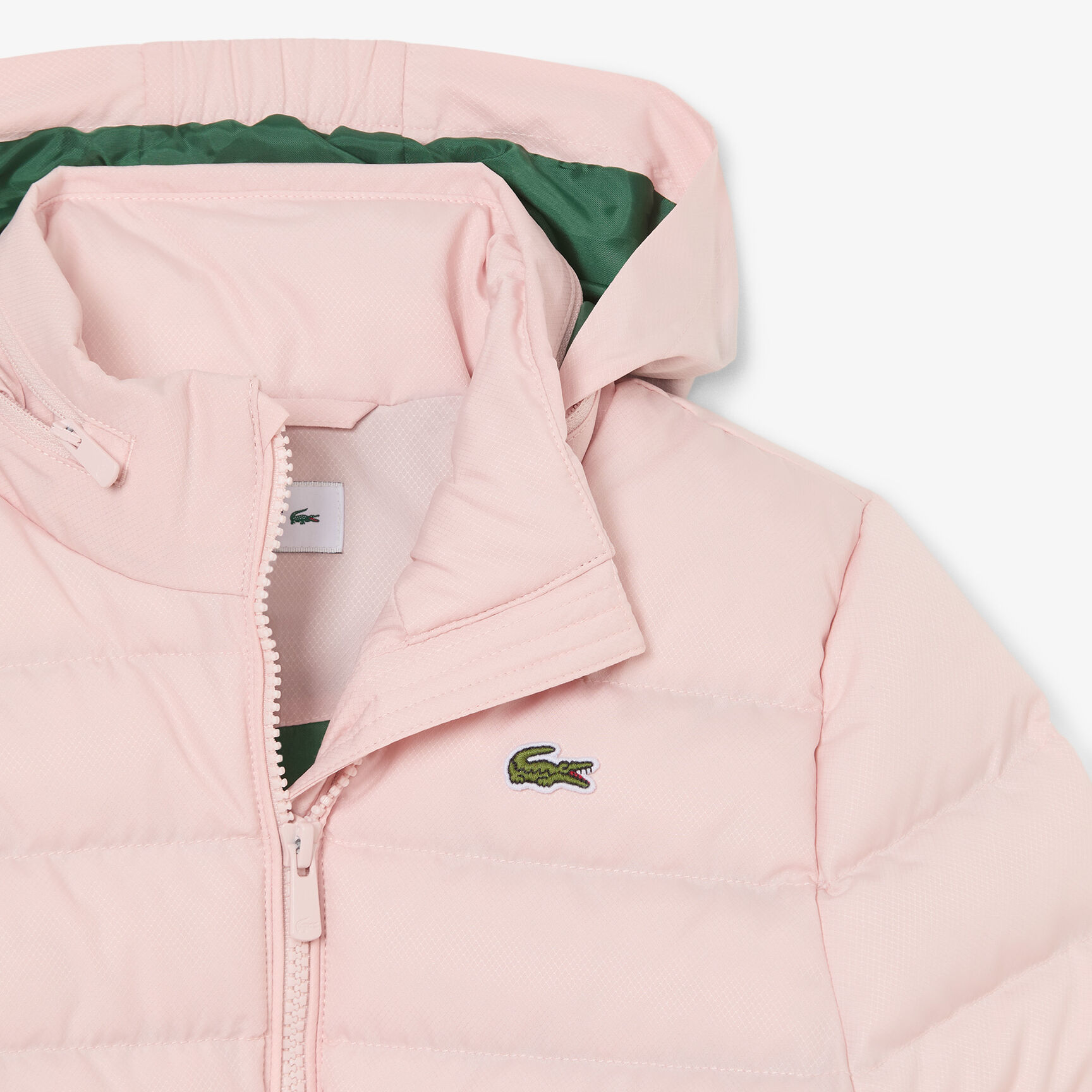 Unisex Hooded Diamond Taffeta Puffed Jacket Unisex Hooded Diamond Taffeta Puffed Jacket