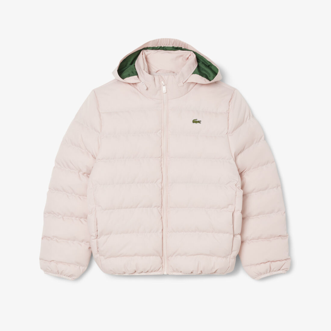 Hooded Diamond Taffeta Puffed Jacket Hooded Diamond Taffeta Puffed Jacket