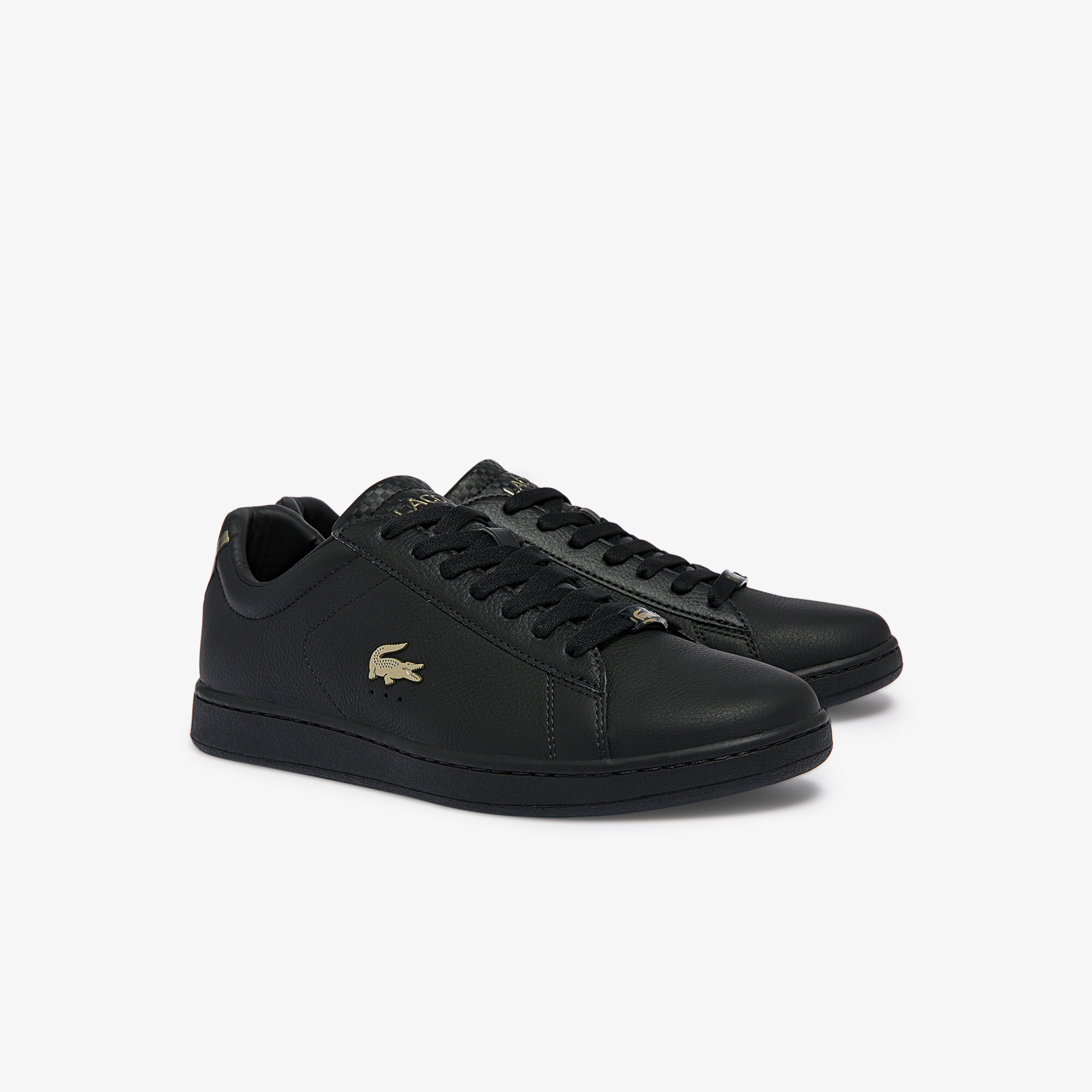 Men's Carnaby Evo Leather Platinum Detailing Trainers Men's Carnaby Evo Leather Platinum Detailing Trainers