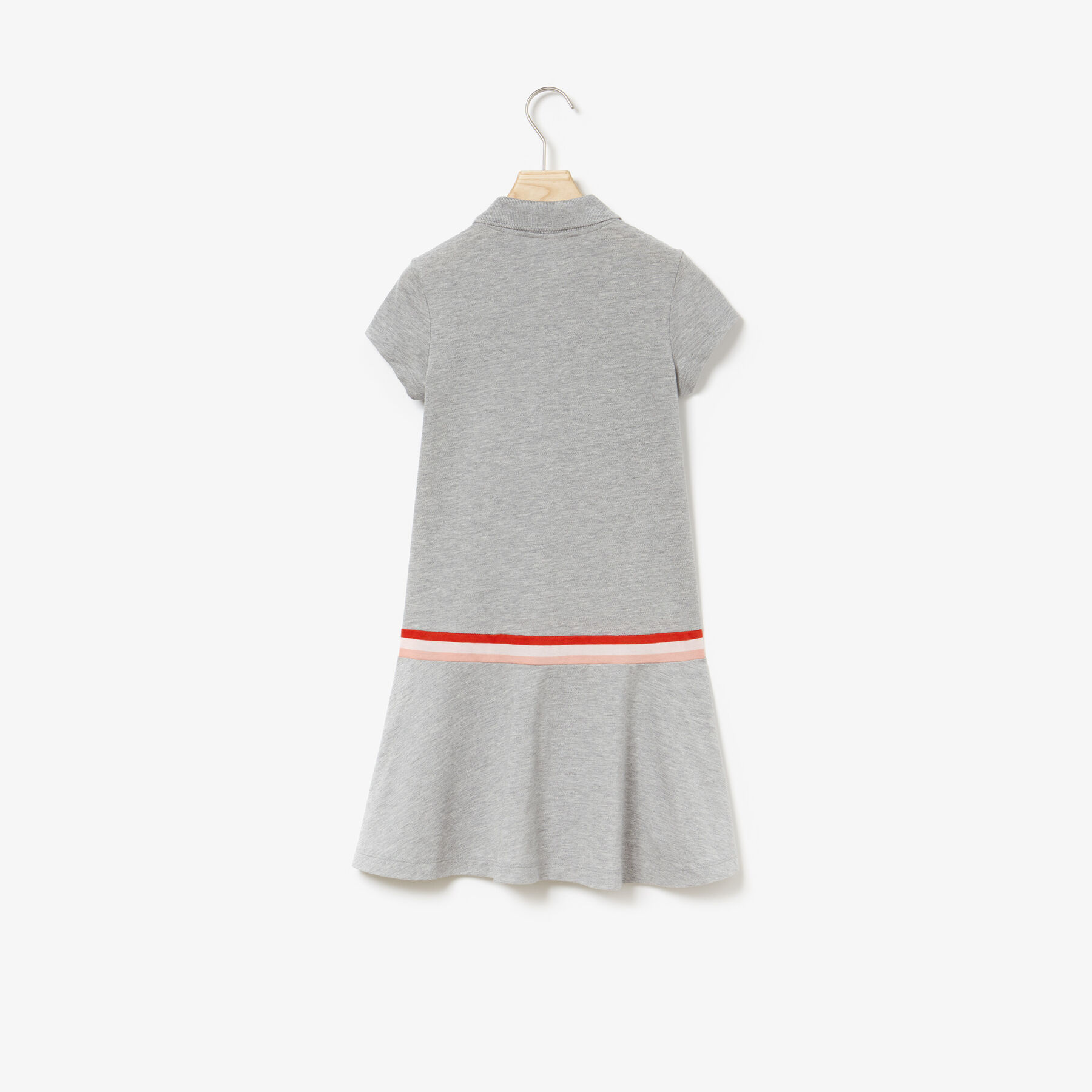 Girls' Pleated Cotton Petit Piqué Polo Dress lacoste girls pleated cotton petit piqu polo dress