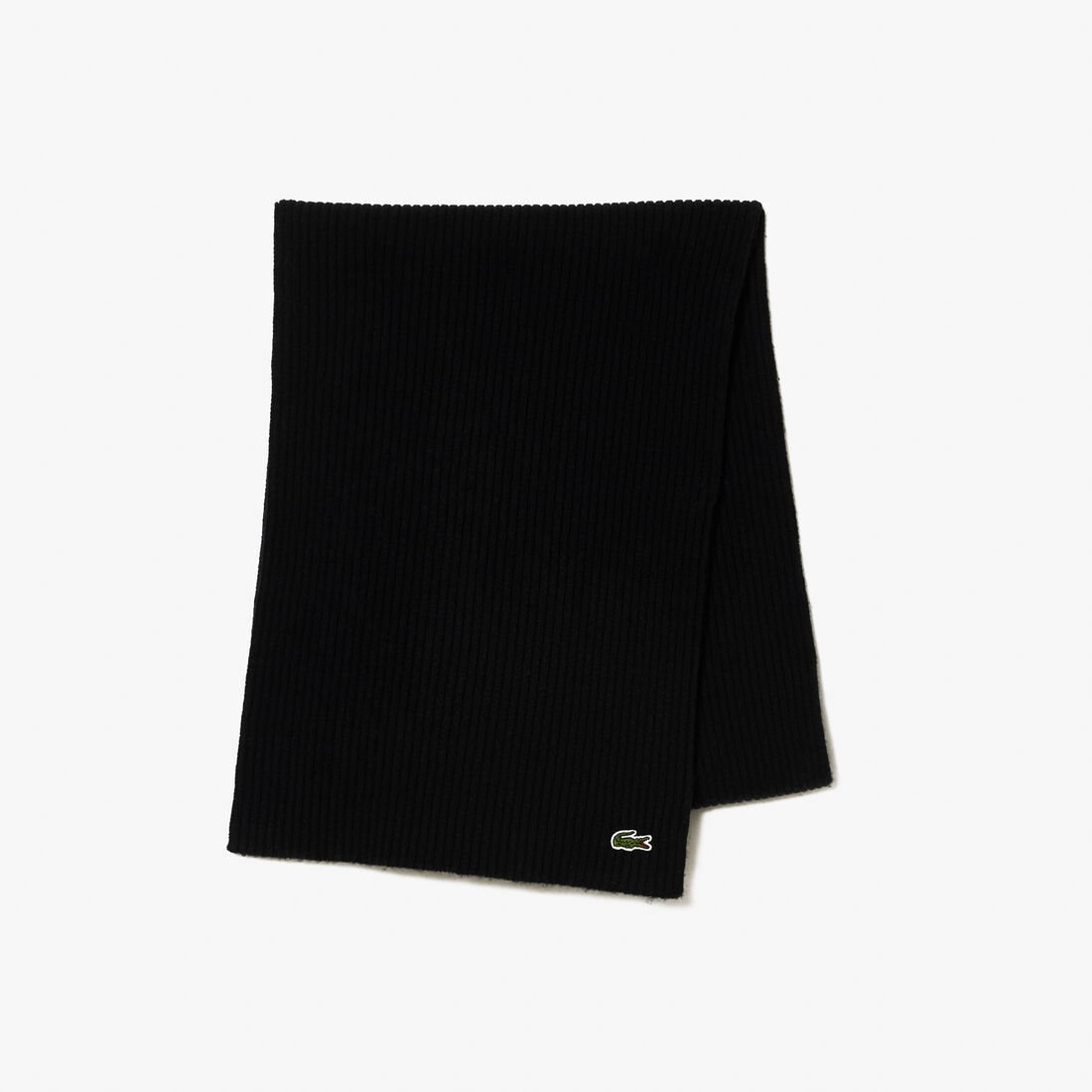 Ribbed Wool Scarf