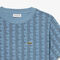 lacoste monogram print t shirt