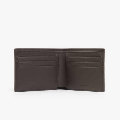 lacoste embossed leather fitzgerald billfold
