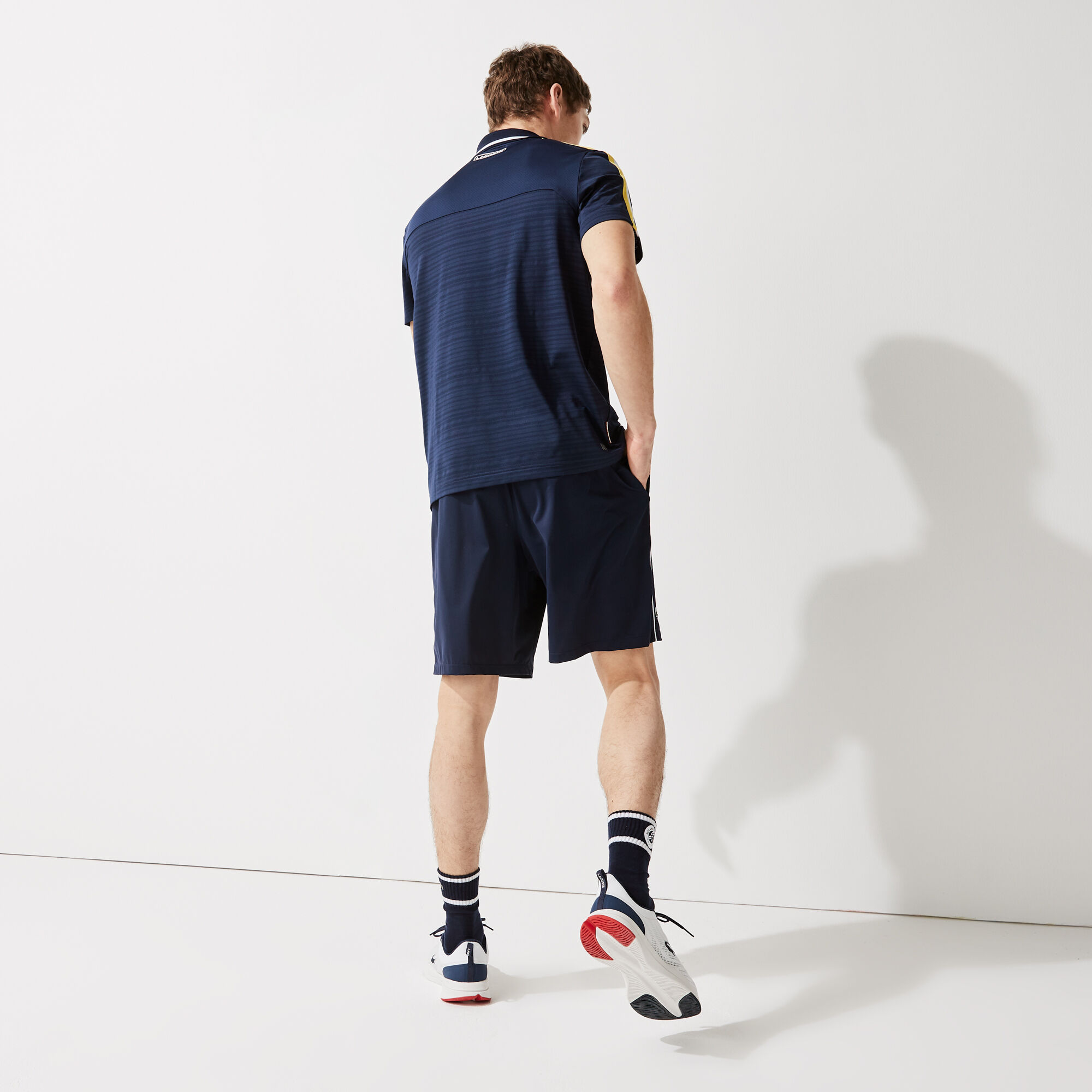 شورت مرن خفيف للرجال مجموعة Lacoste SPORT French Open شورت مرن خفيف للرجال مجموعة Lacoste SPORT French Open