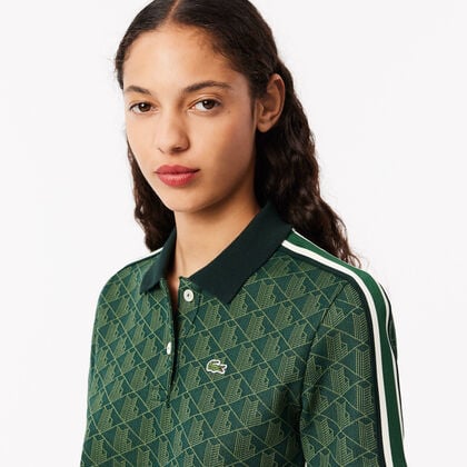 Slim Fit Monogram Jacquard Polo Shirt Slim Fit Monogram Jacquard Polo Shirt