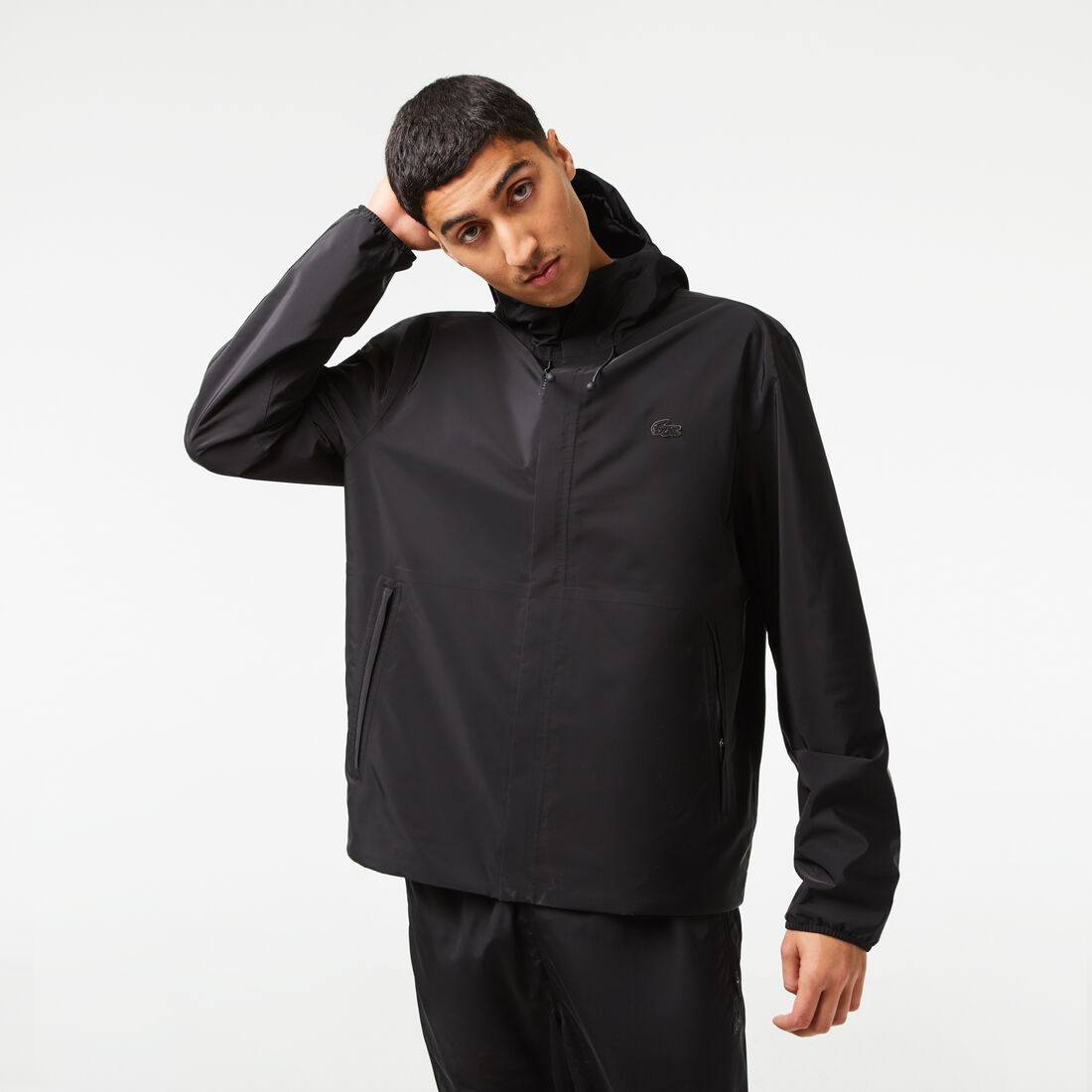 Men's Lacoste Waterproof Short Sportsuit Track Jacket