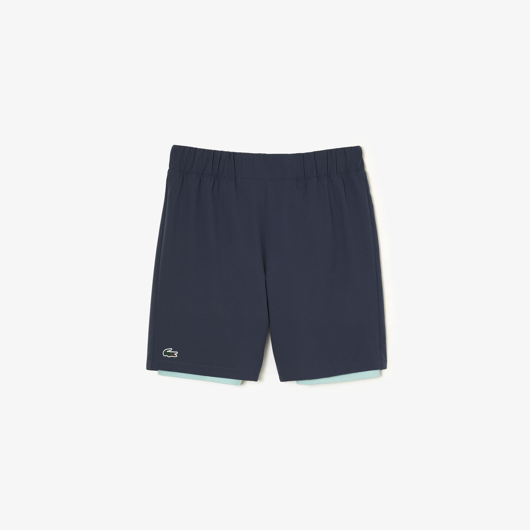 شورت ببوكسر مدمج وتصميم بلونين للرجال مجموعة Lacoste Sport شورت ببوكسر مدمج وتصميم بلونين للرجال مجموعة Lacoste Sport