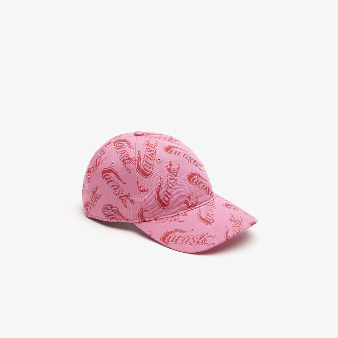 Unisex Lacoste Organic Cotton Vintage Print Cap