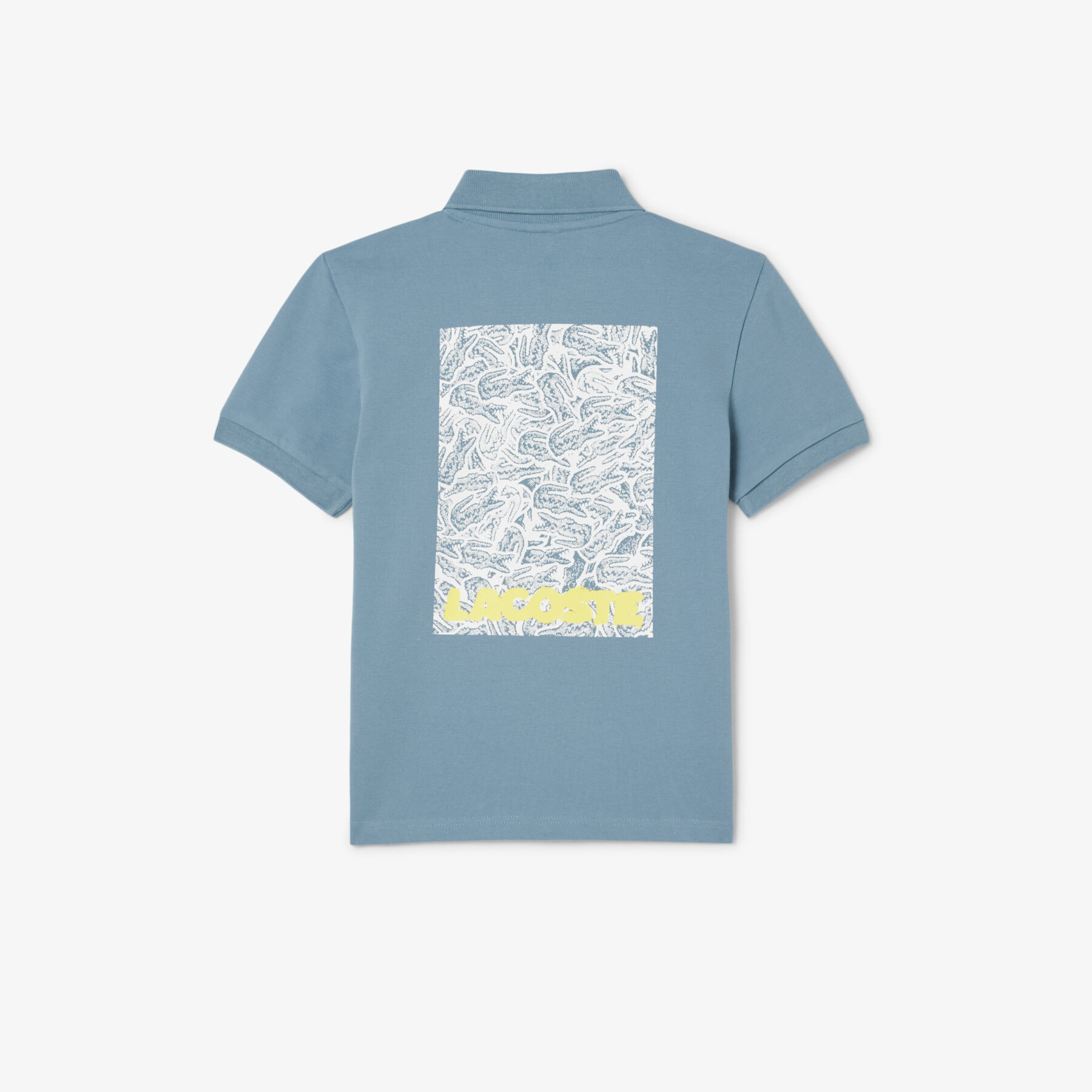 Printed Petit Pique Polo Shirt lacoste printed petit pique polo shirt