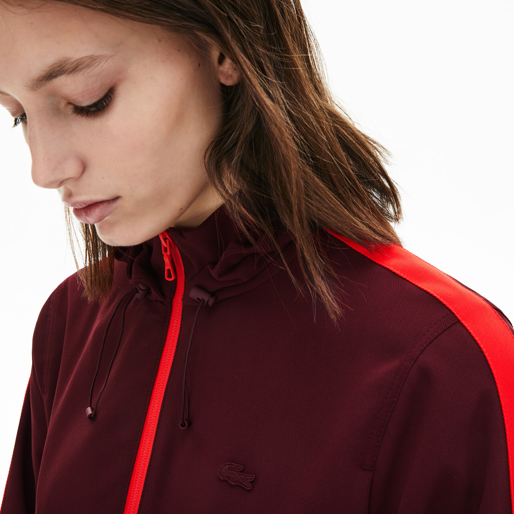 Women’s Hooded Zip Sweatshirt lacoste women s hooded zip sweatshirt