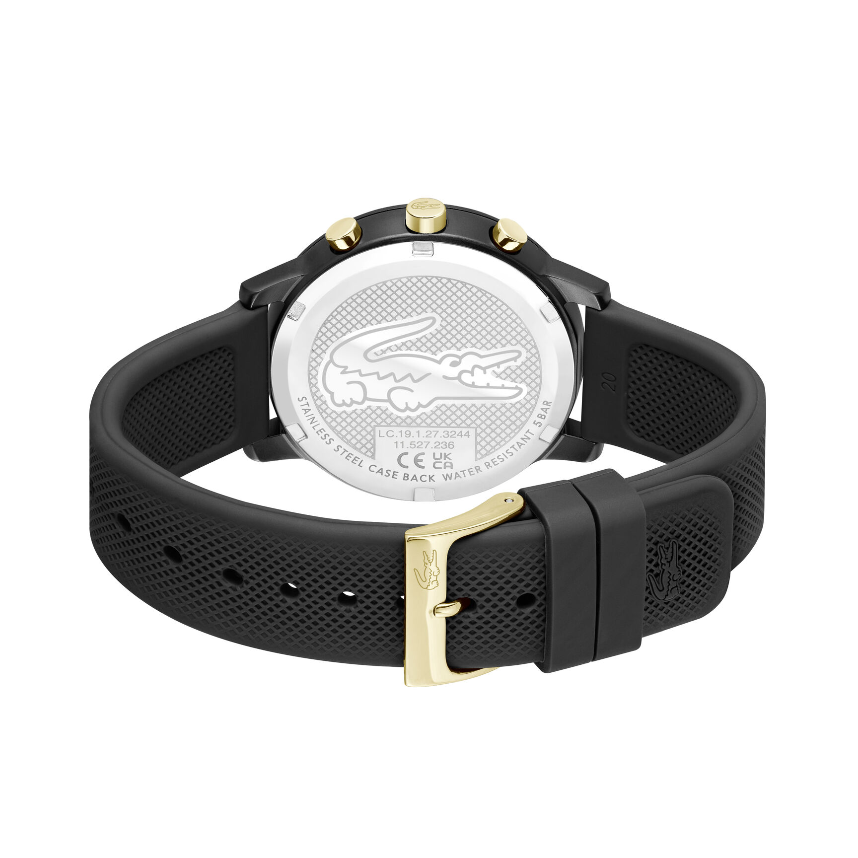 Lacoste Mens Black Dial Watch Lacoste Mens Black Dial Watch