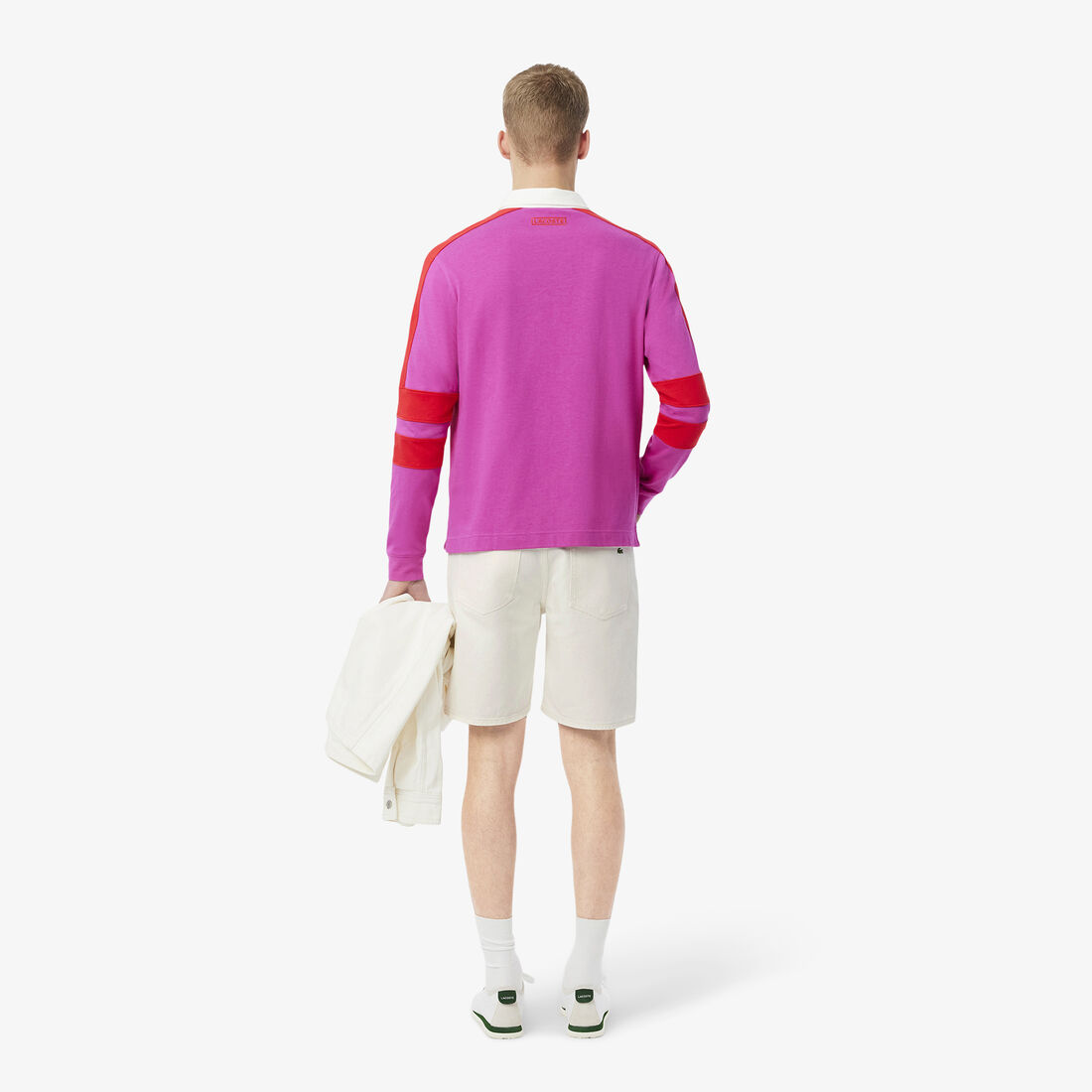 Straight Fit Denim Bermuda Shorts Straight Fit Denim Bermuda Shorts