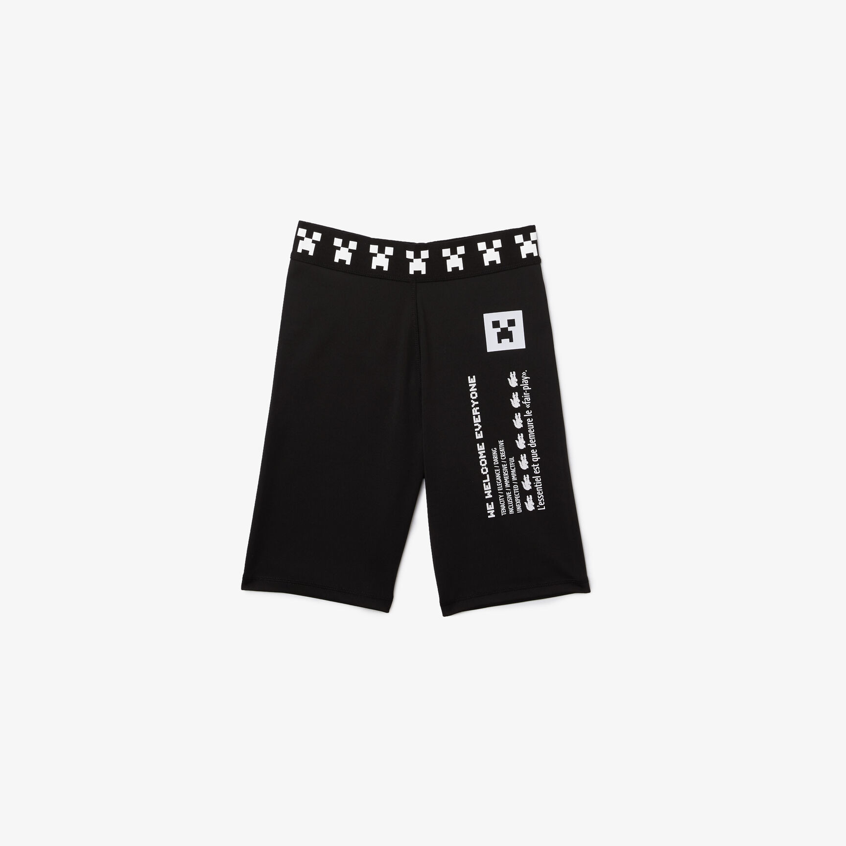 Women's Lacoste L!VE x Minecraft Bike Shorts Women's Lacoste L!VE x Minecraft Bike Shorts