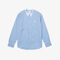 unisex lacoste live striped cotton shirt