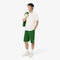 lacoste classic fit printed pique polo shirt
