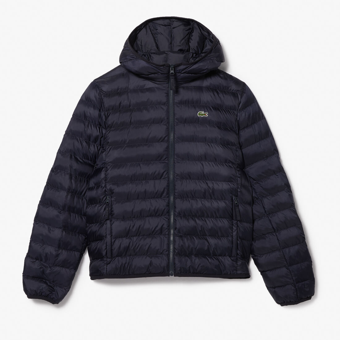 Men's Lacoste Quilted Hooded Short Jacket Men's Lacoste Quilted Hooded Short Jacket