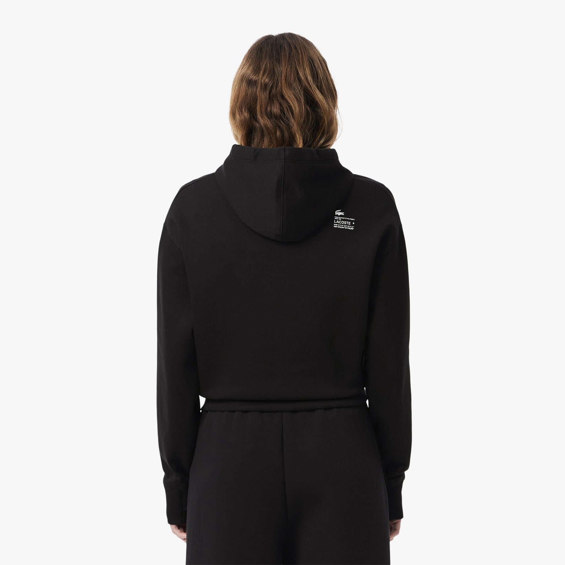 Short Cut Cotton Hoodie lacoste short cut cotton hoodie