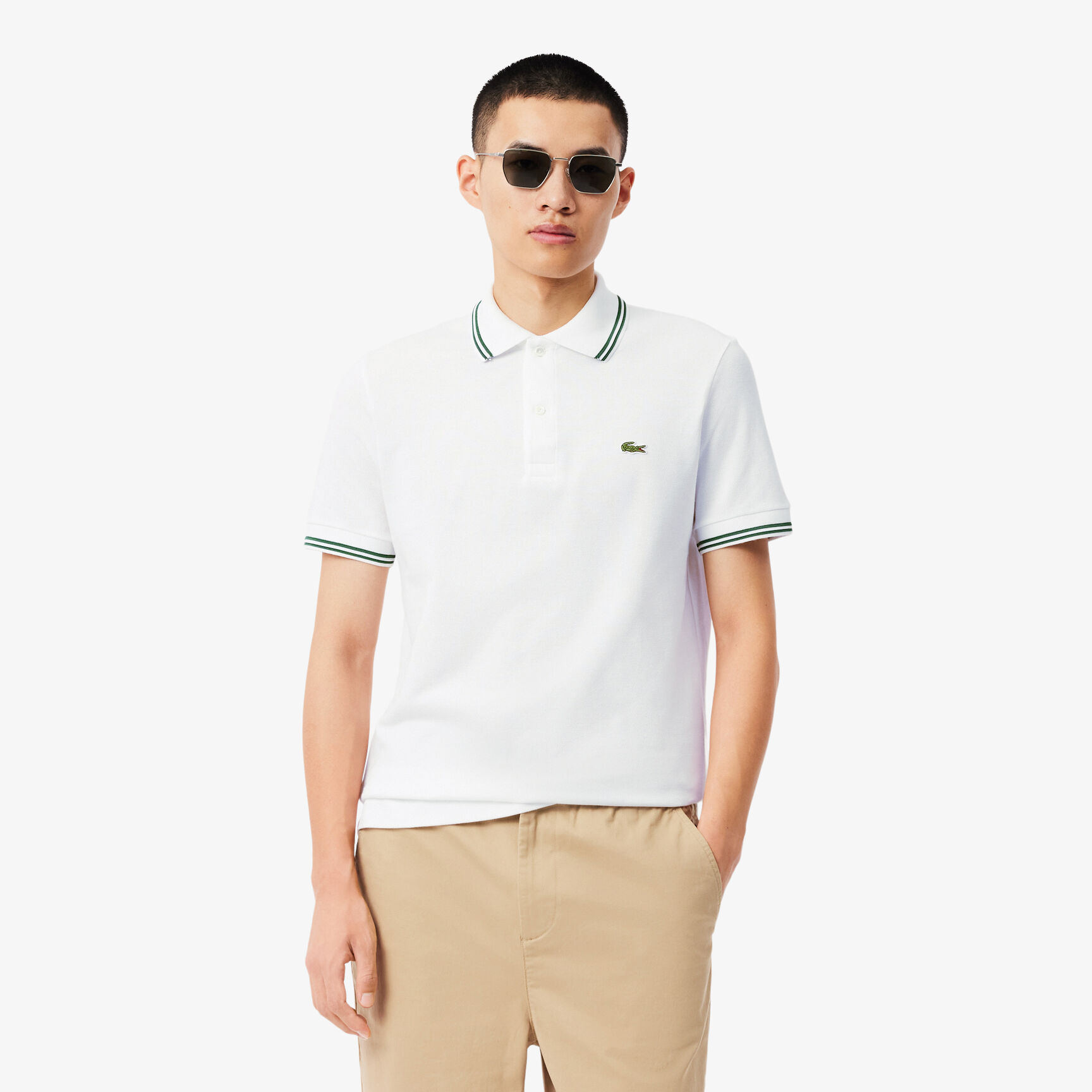 Regular Fit Trim Accent L.12.12 Polo Shirt