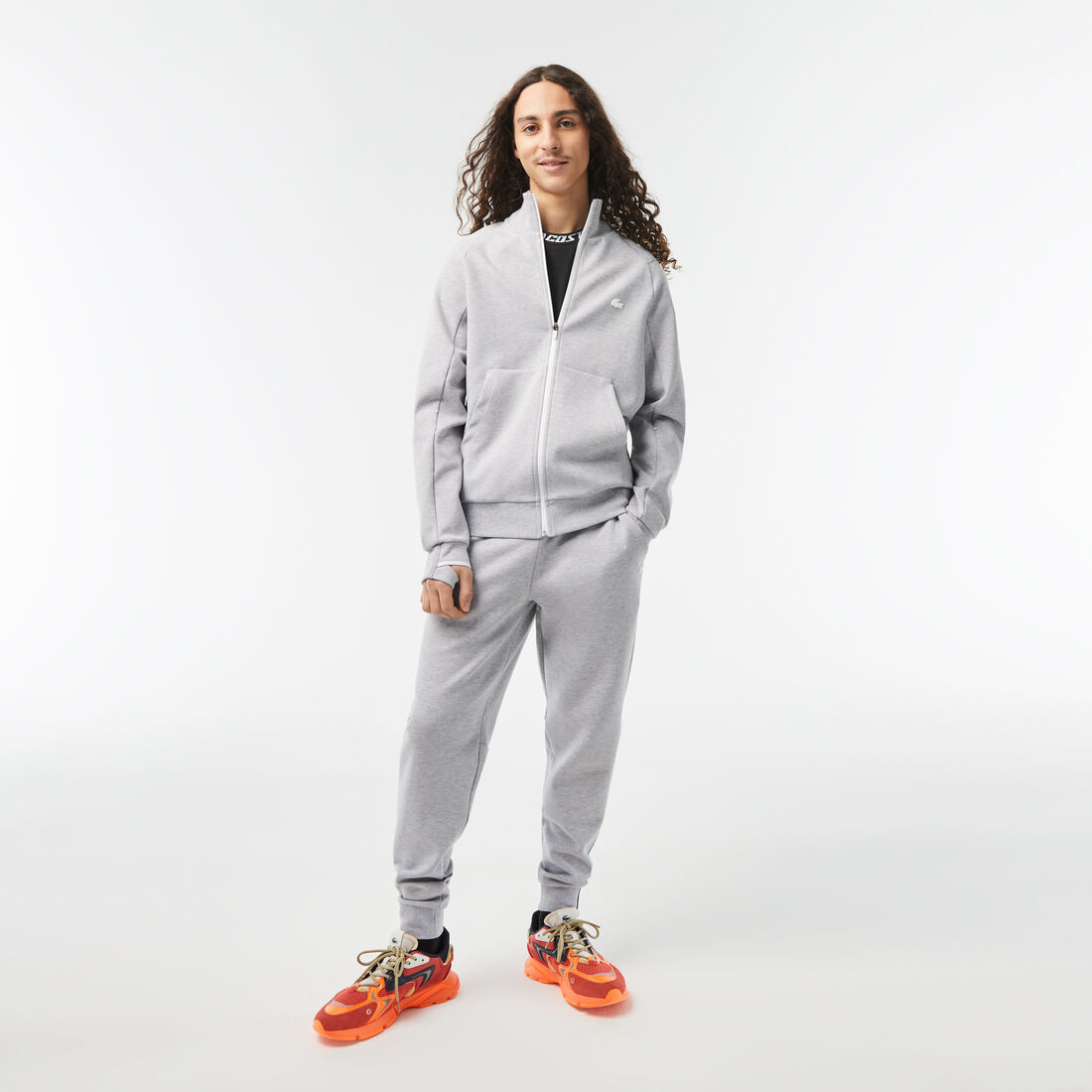 Men's Lacoste Regular Fit Branded Collar T-shirt Men's Lacoste Regular Fit Branded Collar T-shirt