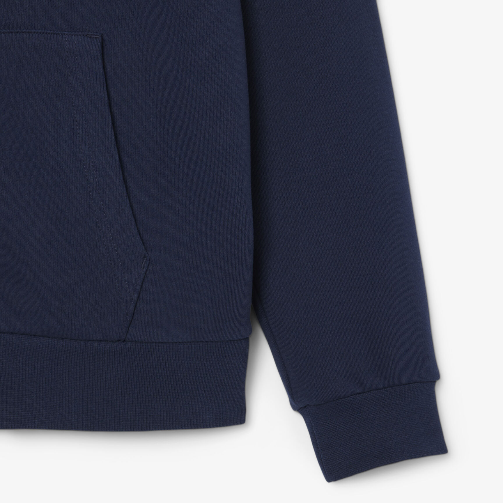 سويت شيرت كلاسيكي من الصوف بسحاب