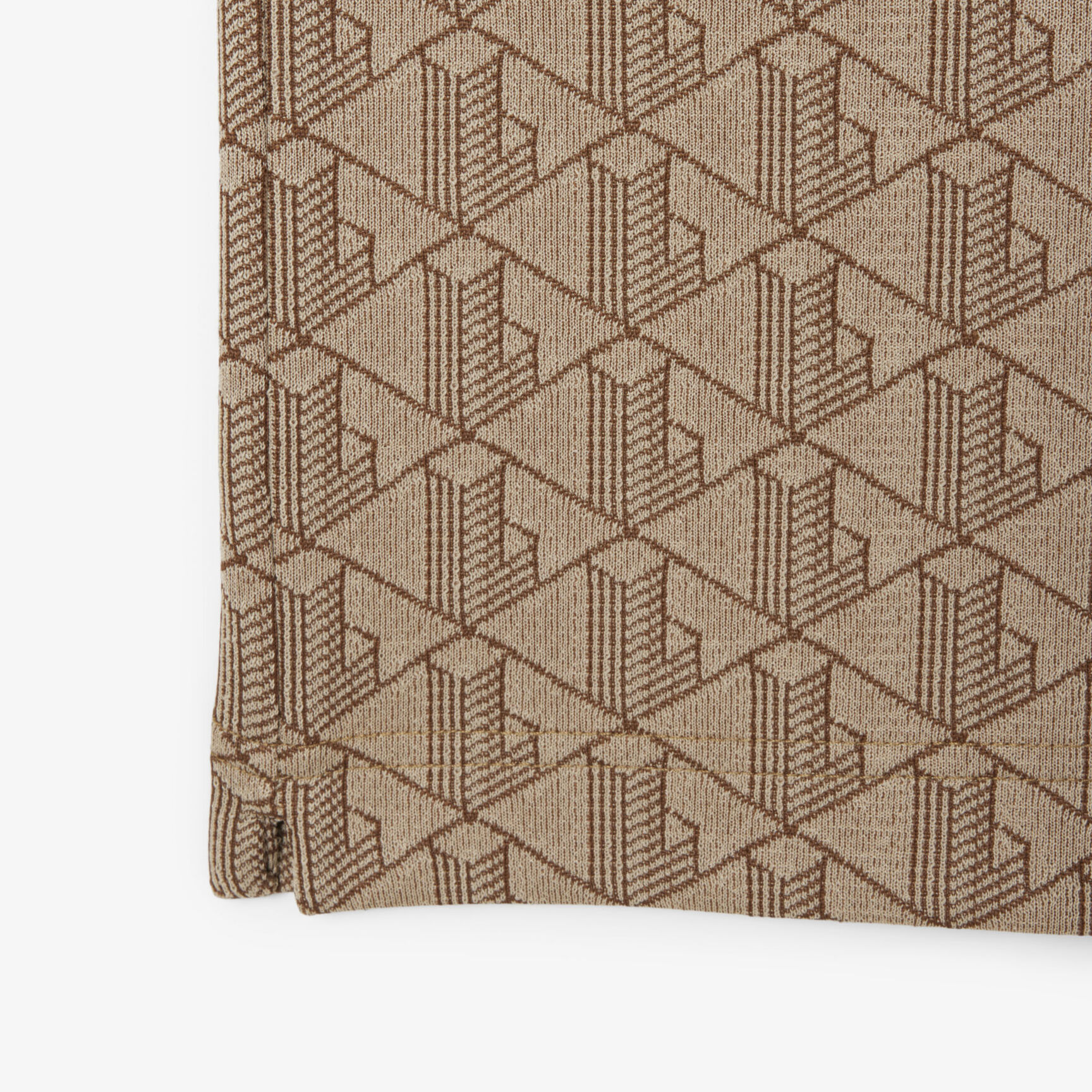 Classic Fit Monogram Jacquard Polo Shirt Classic Fit Monogram Jacquard Polo Shirt