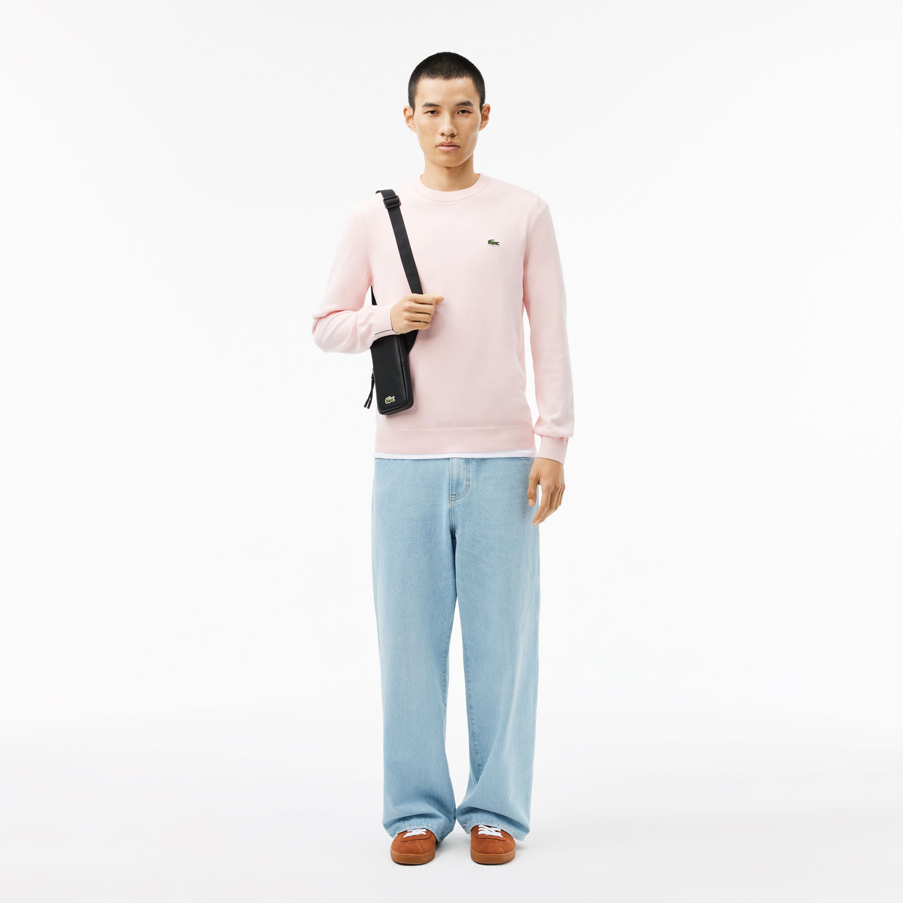 LCST Smartphone Holder with Pocket lacoste lcst smartphone holder with pocket