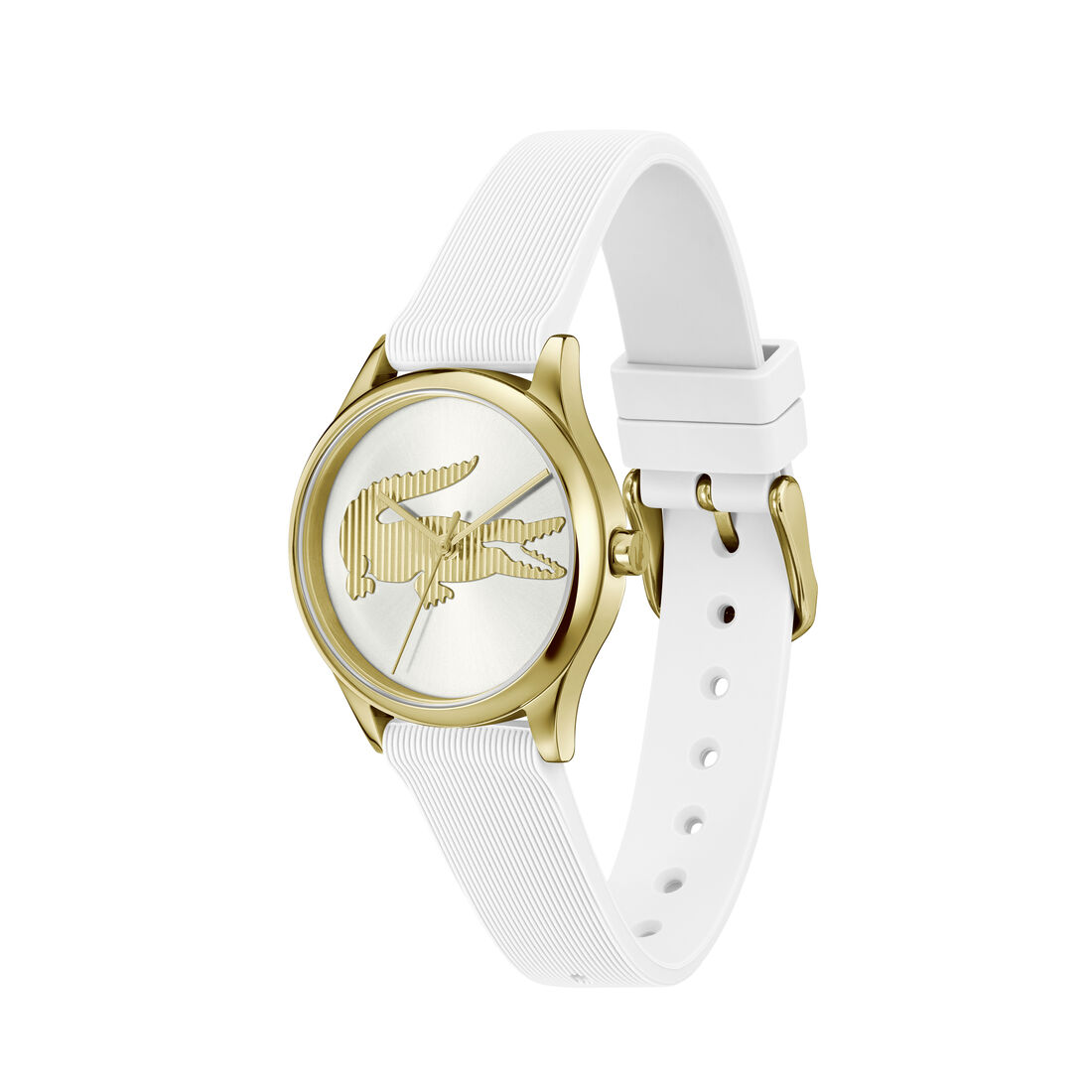Crocodelle White Silicone Watch