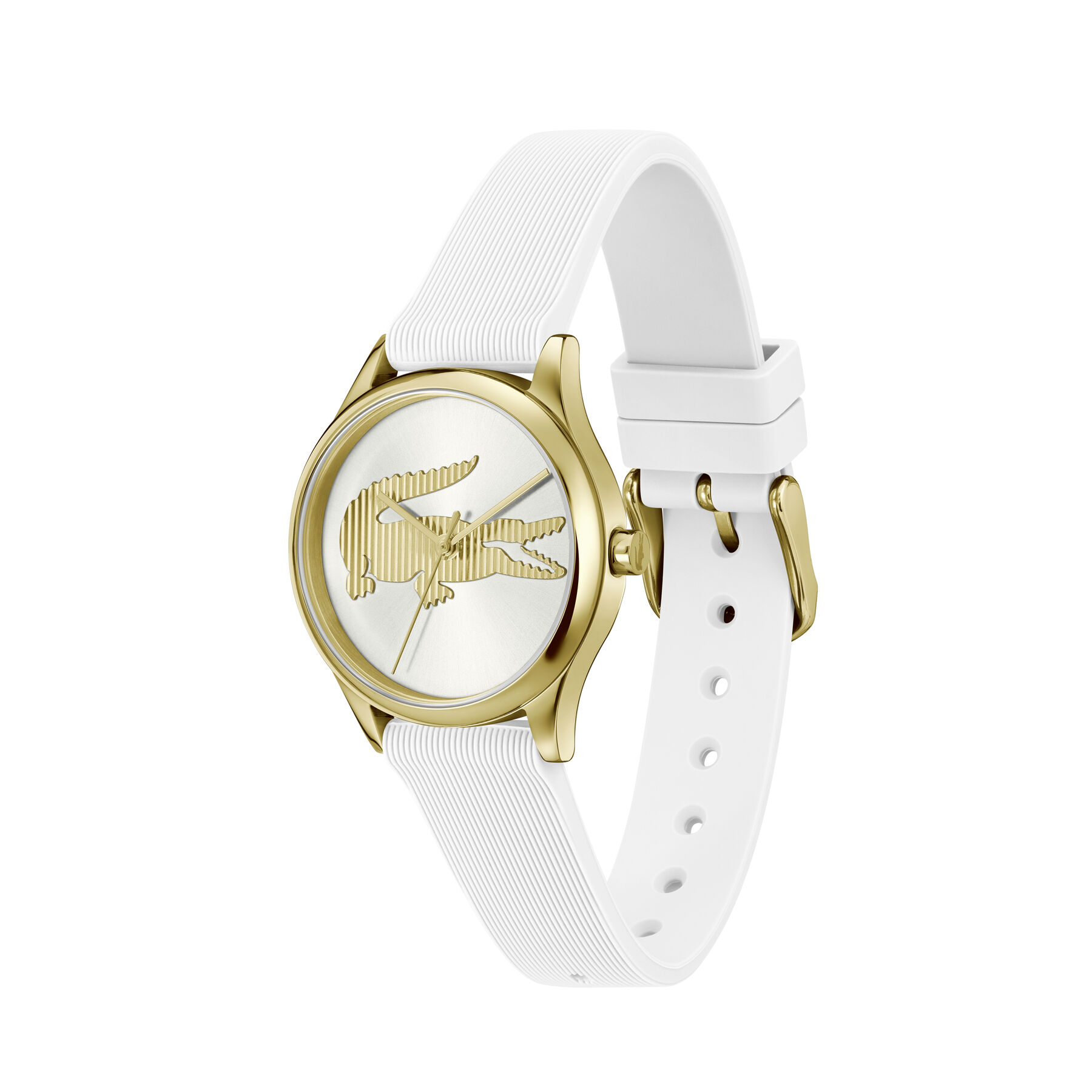 Crocodelle White Silicone Watch