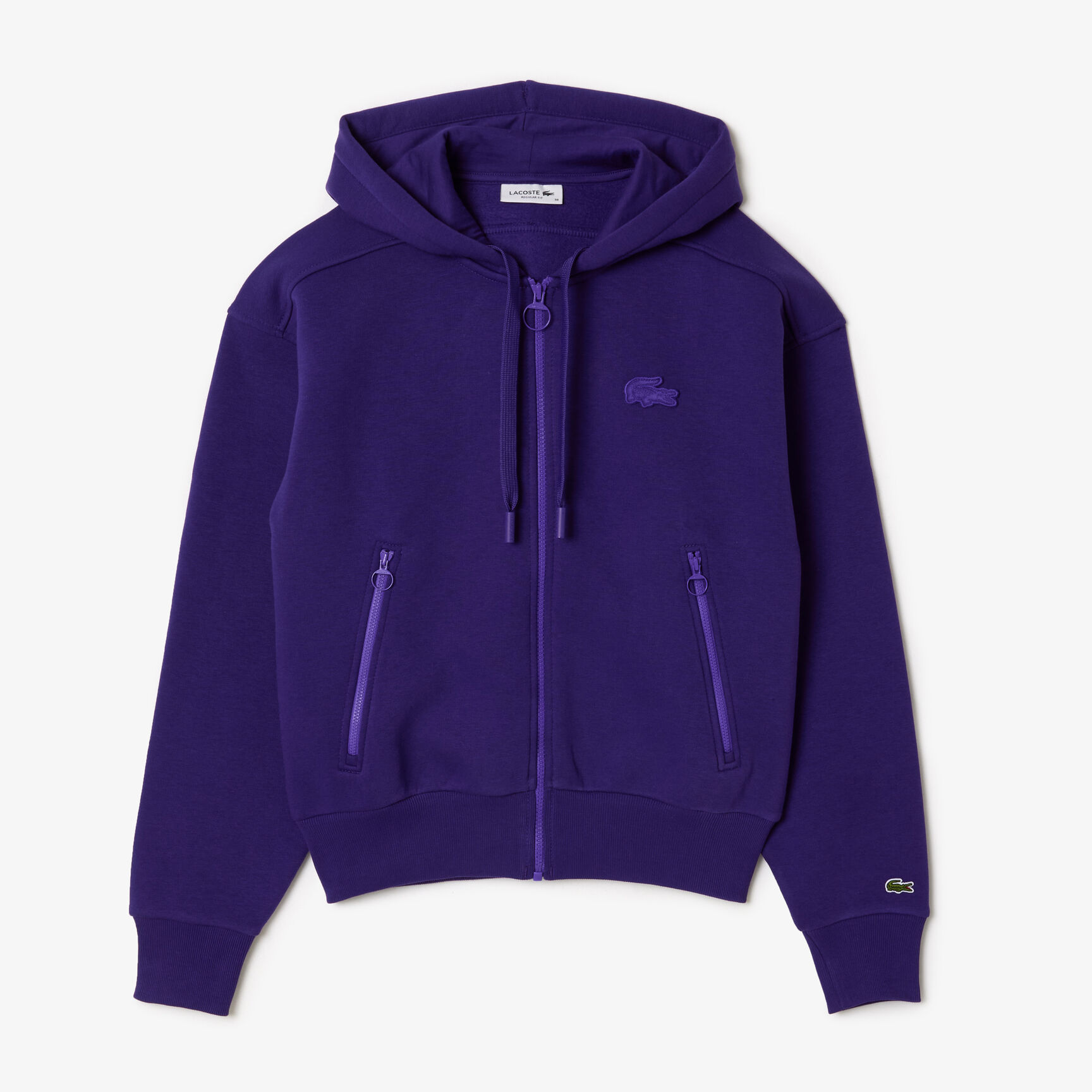 Zipped Cotton Jogger Sweatshirt Zipped Cotton Jogger Sweatshirt