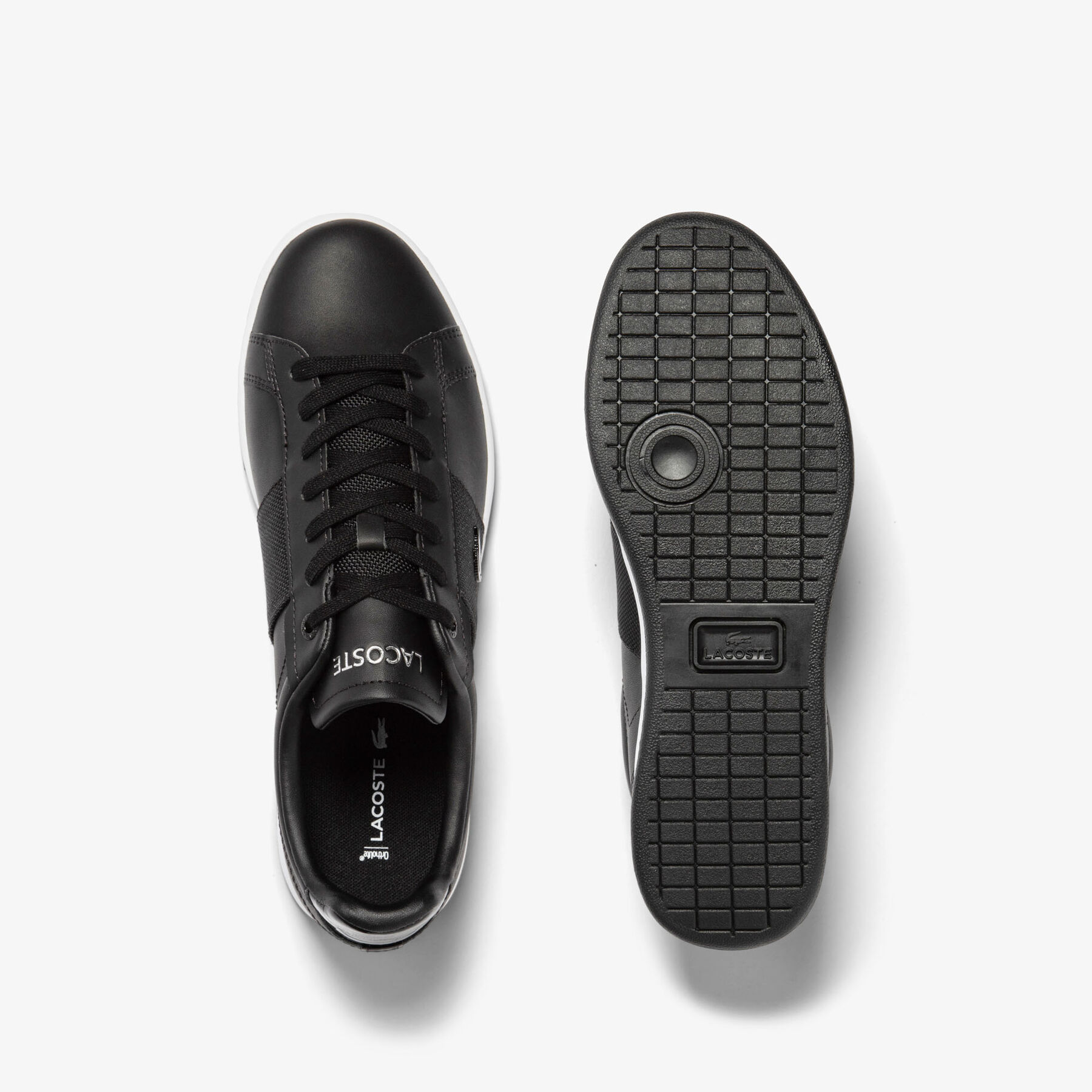 Men's Lacoste Carnaby Pro Leather Premium Trainers men s lacoste carnaby pro leather premium trainers