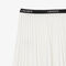 Long Pleated Elasticated Waist Skirt