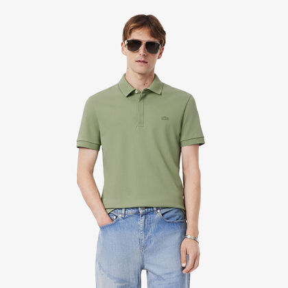 Regular Fit Paris Stretch Pique Polo Shirt
