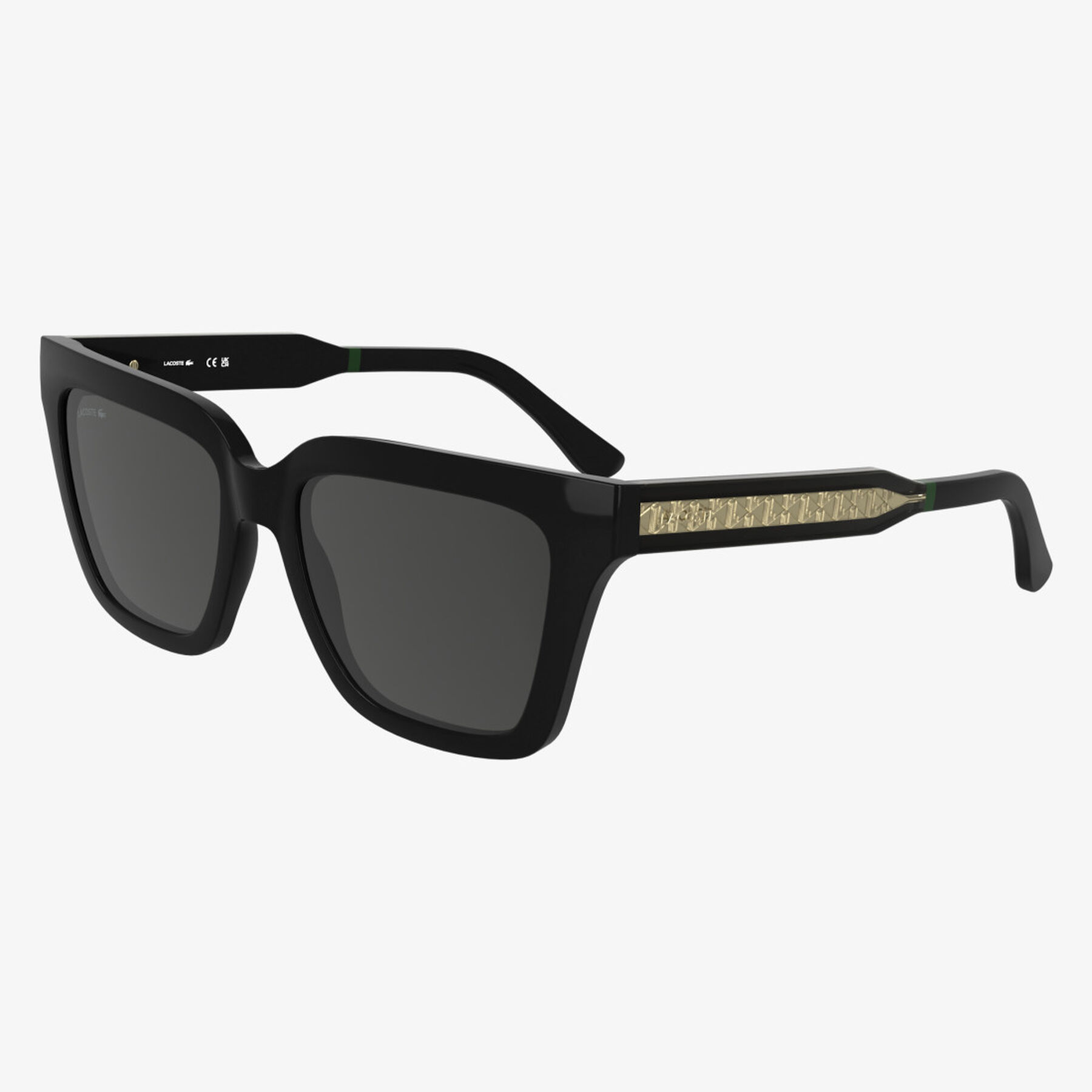 lacoste monogram rectangle glasses