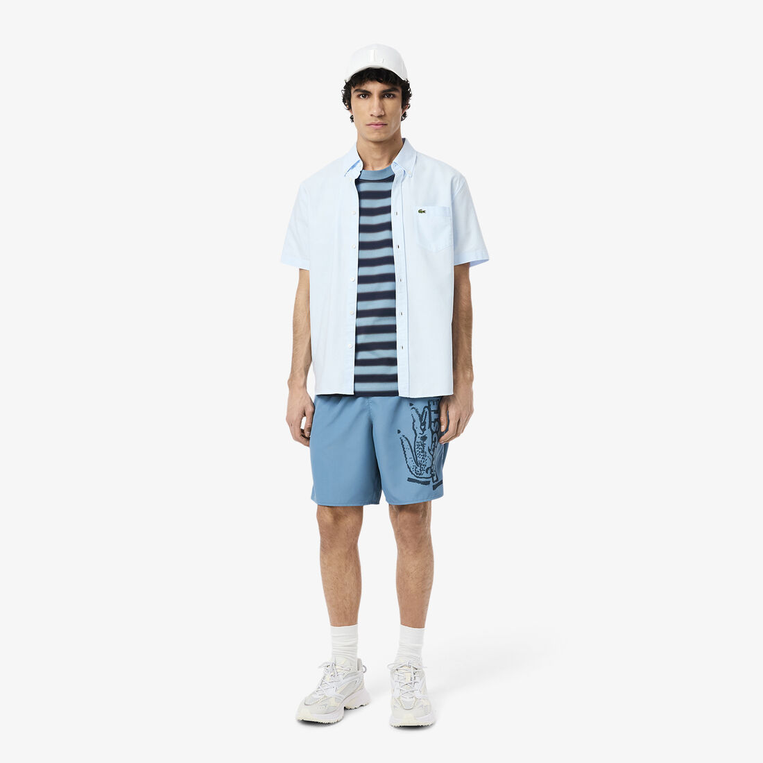 Stripe Print Jersey T-shirt Stripe Print Jersey T-shirt