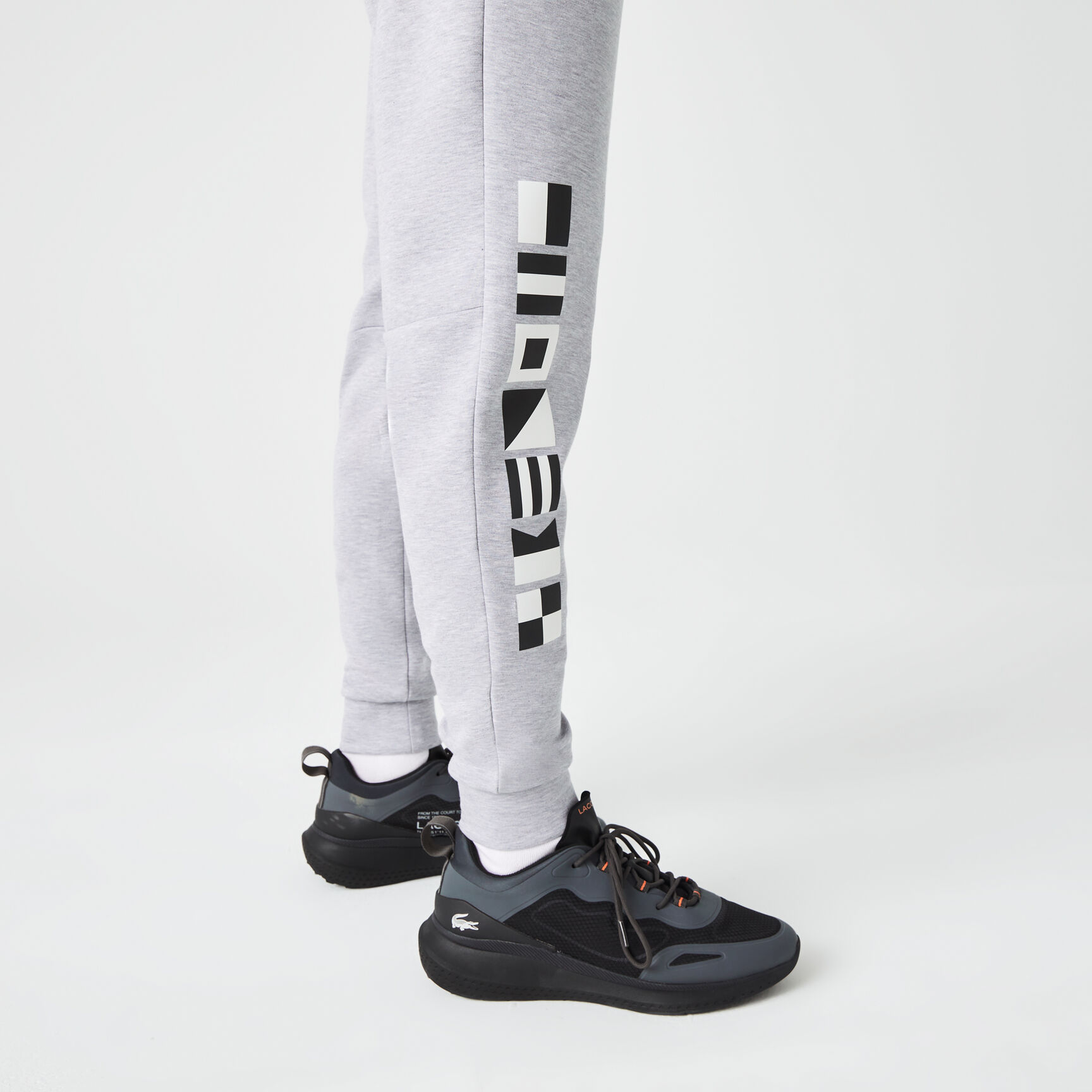 Men's Lacoste Reflective Print Trackpants Men's Lacoste Reflective Print Trackpants